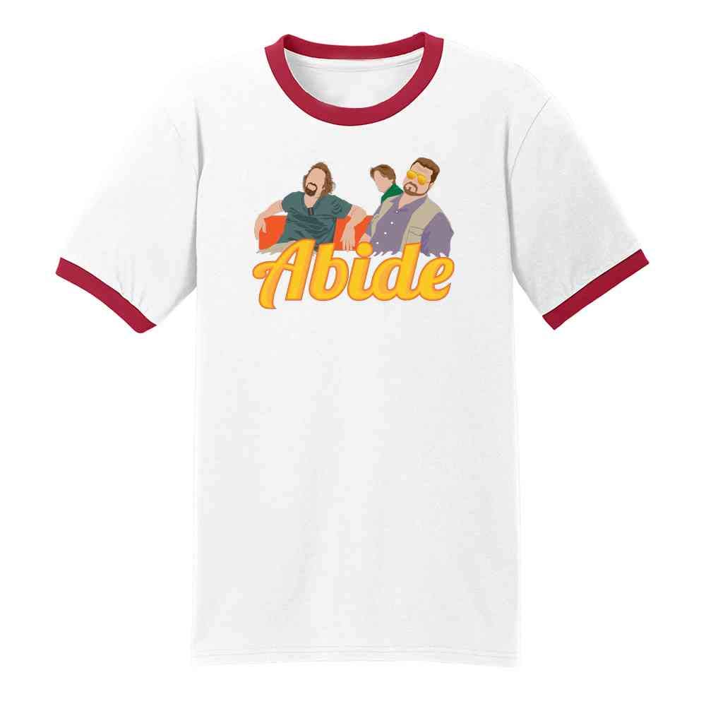 The Dude Abides Minimalist Graphic T-Shirt for Men | Pop Threads | Casual Wear & Lounge Comfort