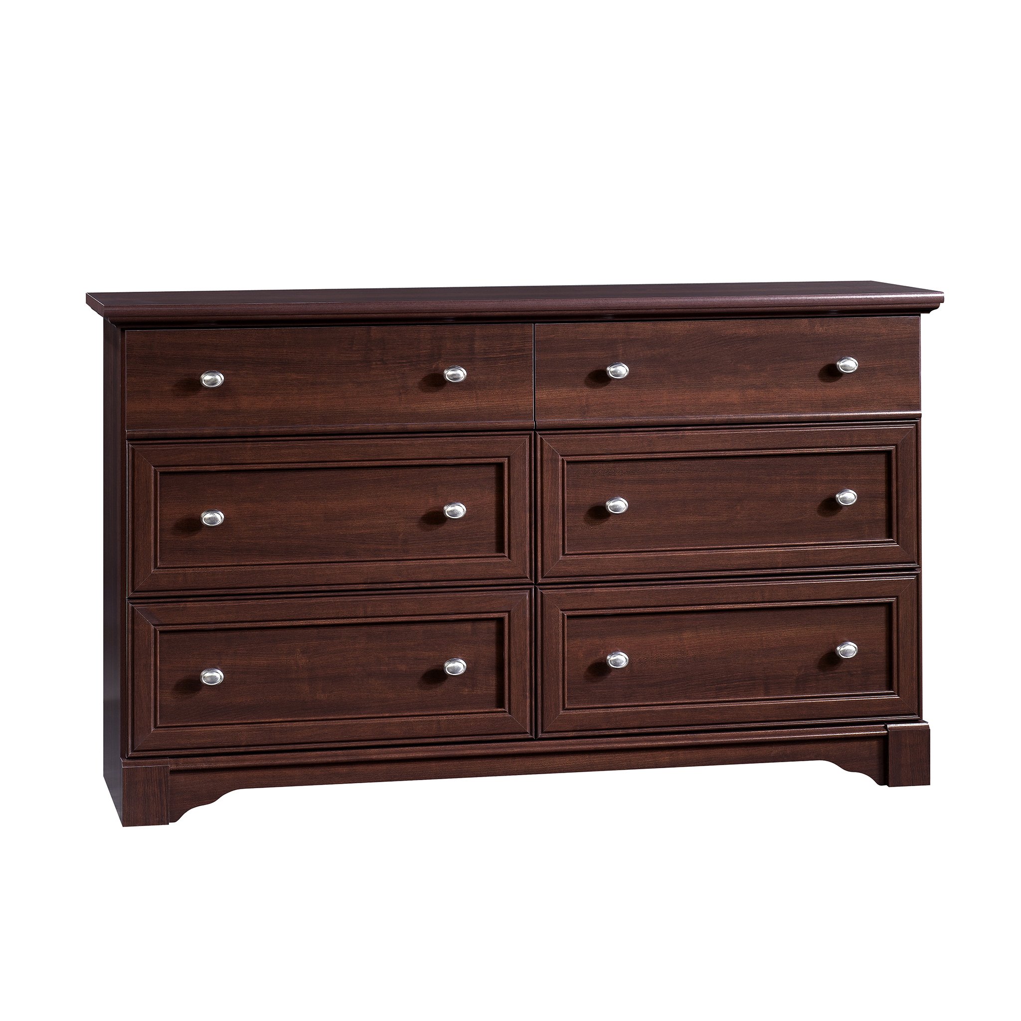 Sauder Palladia Dresser with Select Cherry Finish - Modern Bedroom Dresser with Ample Storage Space - Perfect for Bedroom Organization and Home Decor