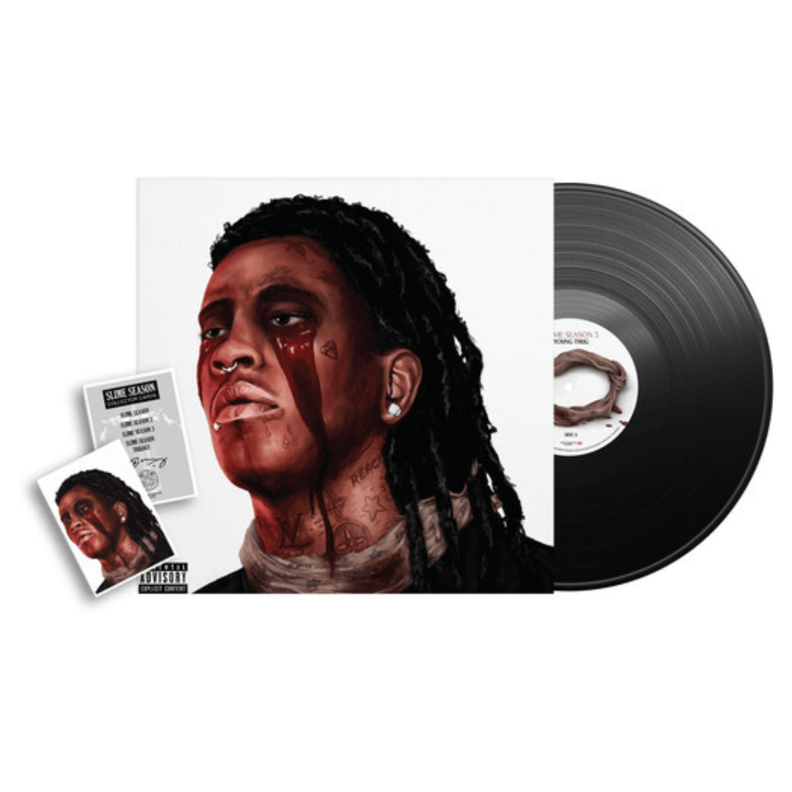 Slime Season 3 Vinyl LP - Limited Edition Hip Hop Album by Young Thug | Perfect for Music Collectors & Hip Hop Fans