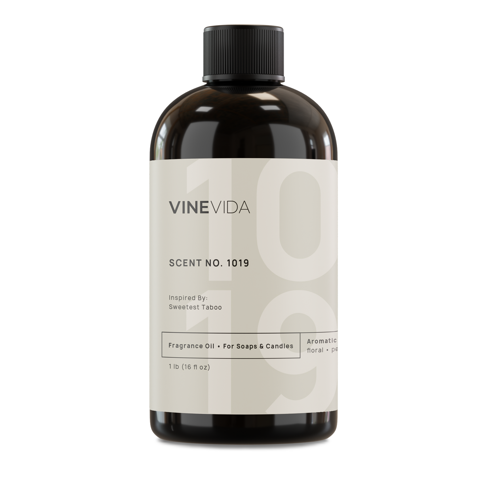 NO. 1019 Fragrance Oil for Soaps & Candles - Sweet Vanilla Amber Scent Inspired by Sweetest Taboo & The Aria Hotel | Home Spa, Aromatherapy, DIY Crafting