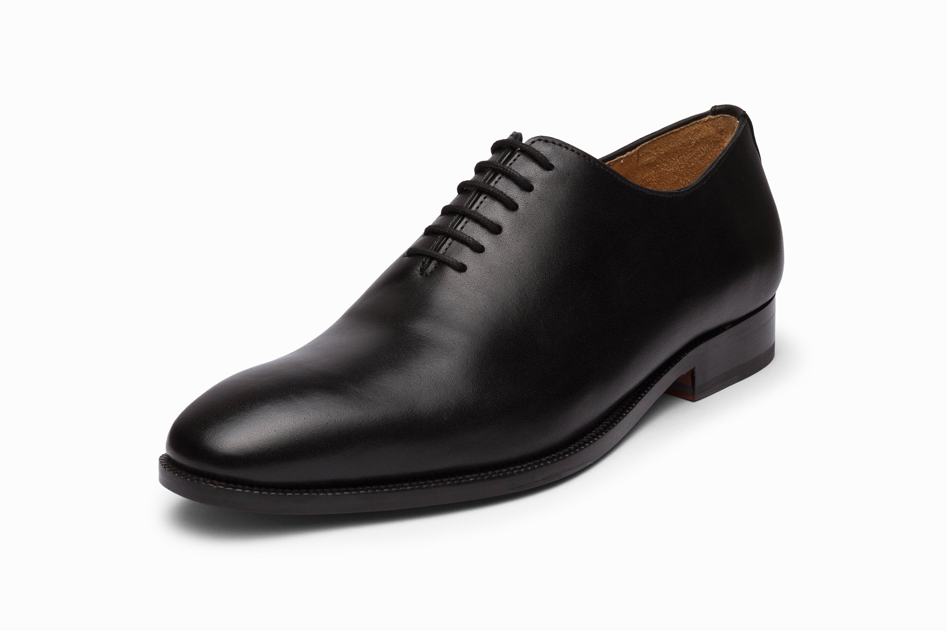 Premium Black Wholecut Oxford Dress Shoes for Men - Classic Formal & Business Attire - Perfect for Weddings, Office & Special Occasions