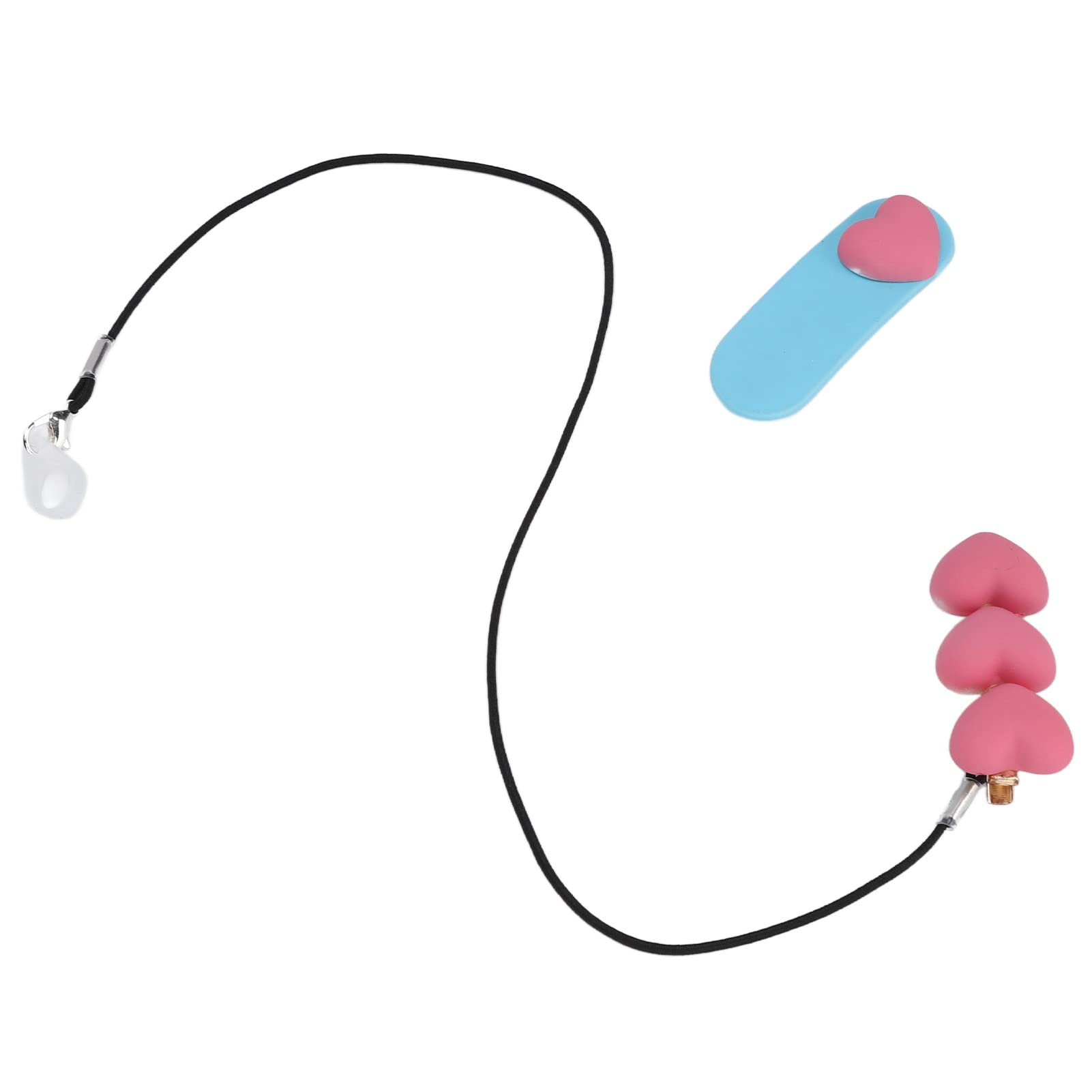 Premium BTE Hearing Aid Lanyard Clip - Soft Pink & Red Adjustable Cord for Secure Fit | Ideal for Daily Use, Sports & Active Lifestyles | Perfect Gift for Seniors & Hearing Impaired