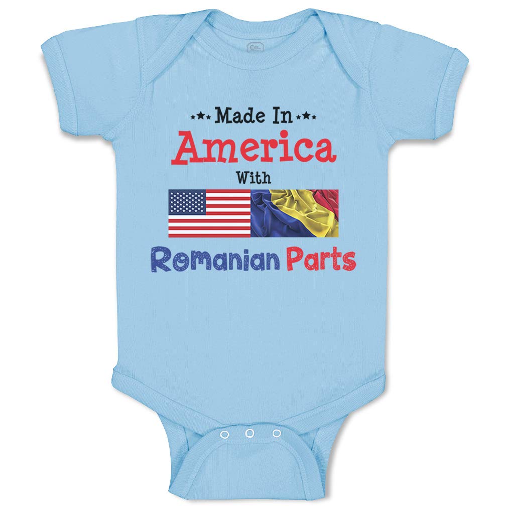 Custom Baby Bodysuit - 100% Made in USA with Premium Romanian Fabric - Soft & Comfortable Unisex Infant Clothes for Boys & Girls - Perfect for Everyday Wear, Photo Shoots & Gifts