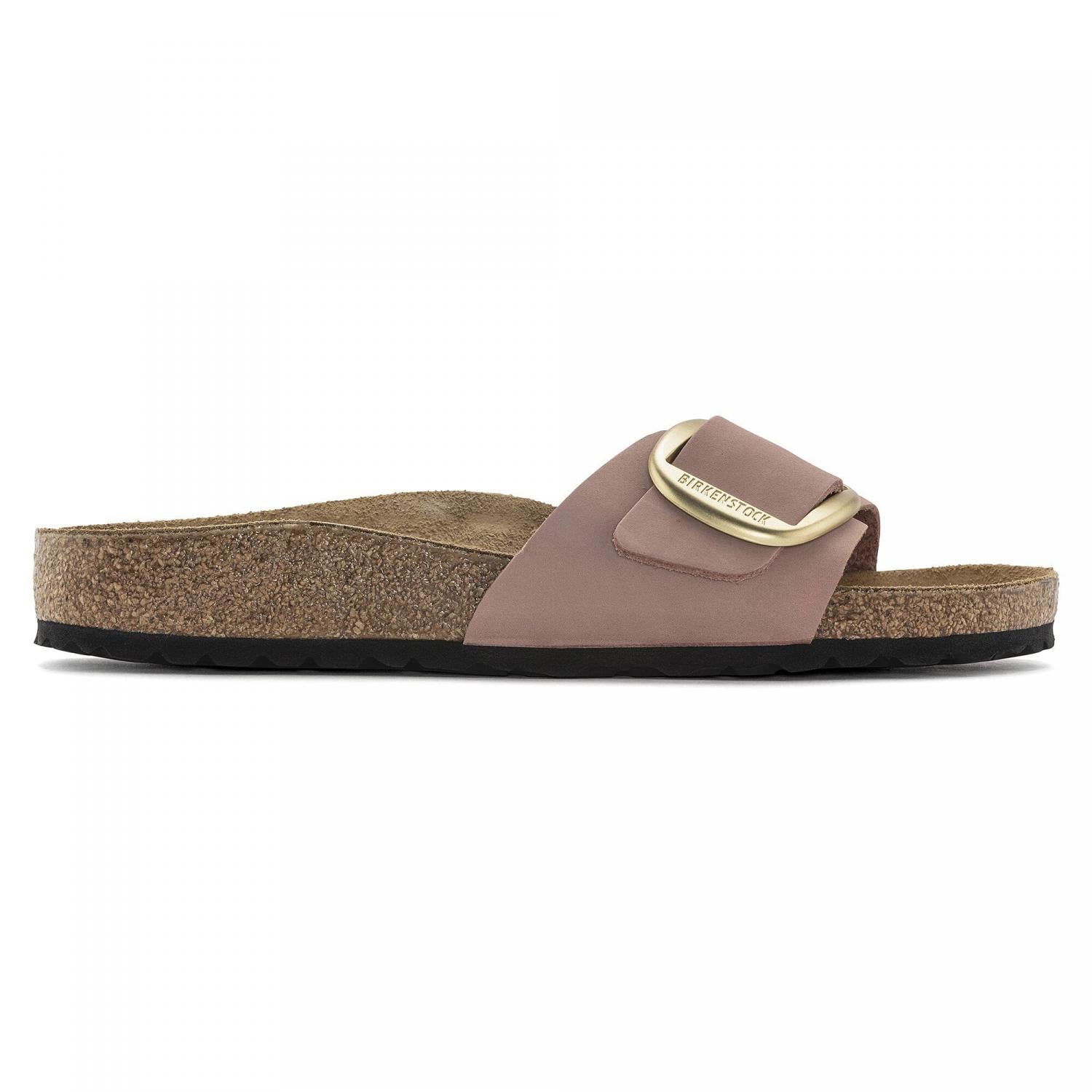 Madrid Big Buckle Sandals for Women - Comfortable Summer Slide Sandals with Adjustable Buckle | Perfect for Beach, Vacation & Casual Outfits