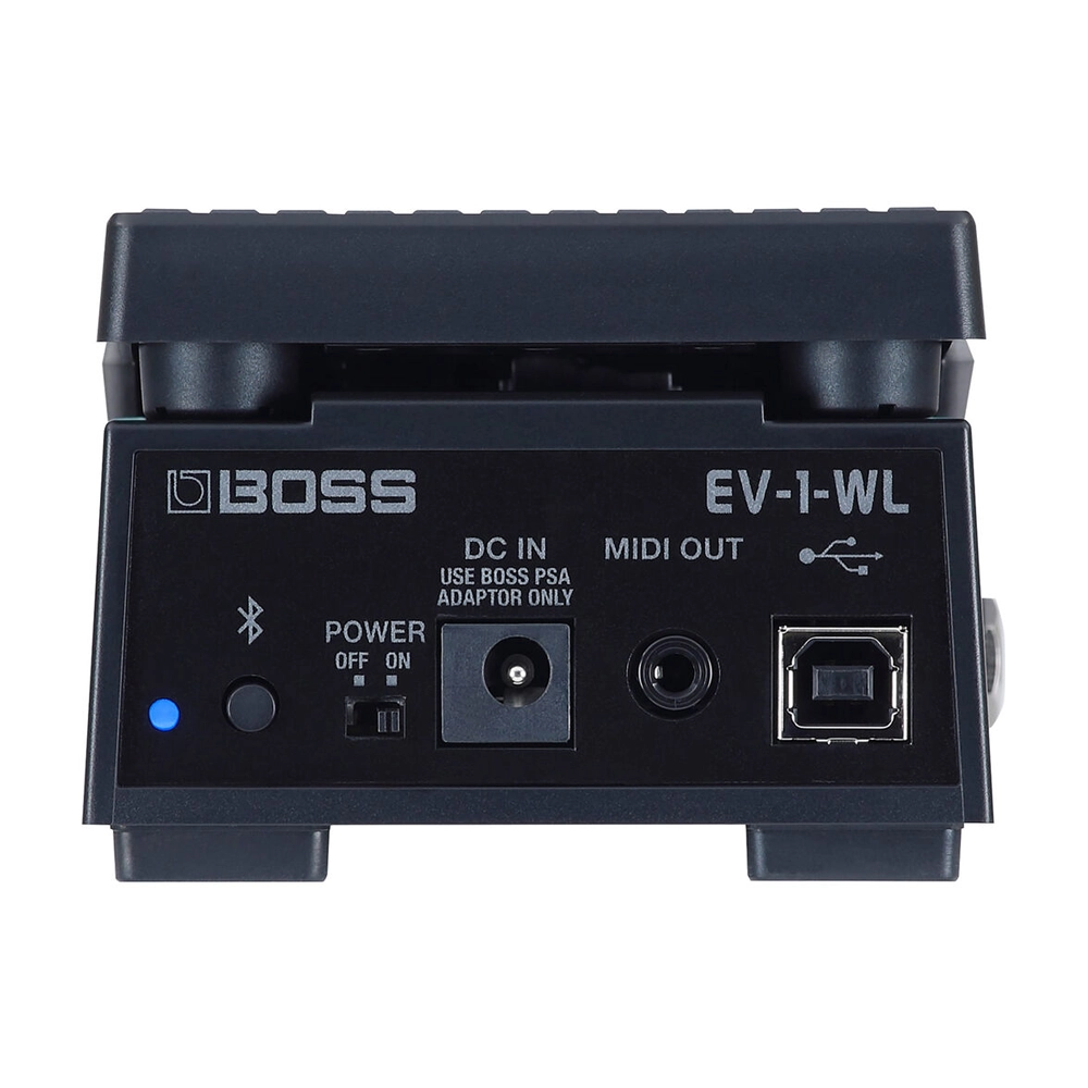 BOSS EV-1 WL Wireless MIDI Expression Pedal for Guitar & Keyboard - Perfect for Live Performances & Studio Recording