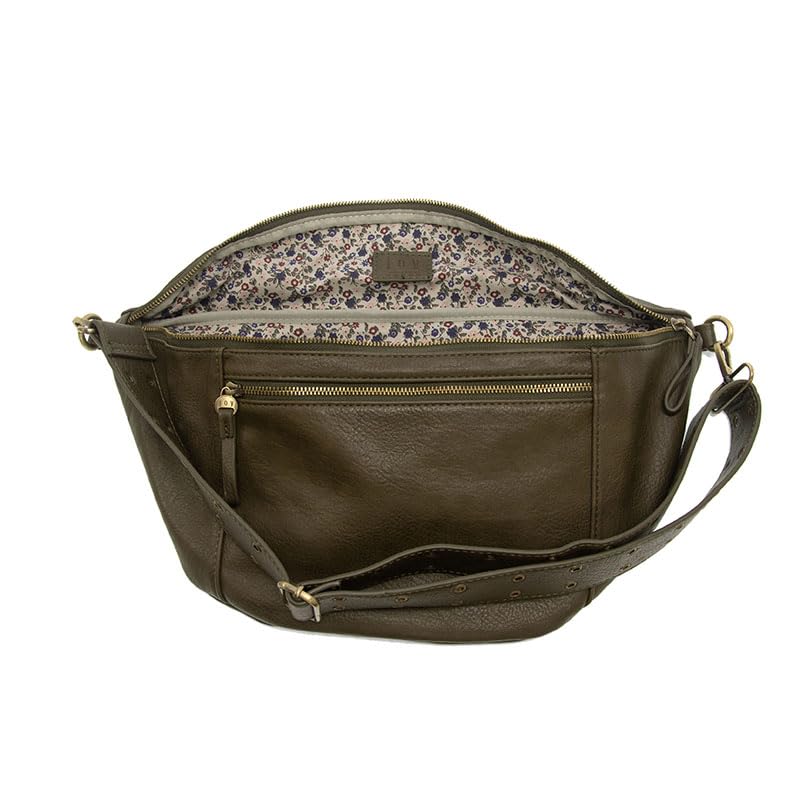 Joy Susan Mel Large Sling Crossbody Bag for Women - Stylish Leather Shoulder Purse with Adjustable Strap, Perfect for Travel, Work & Everyday Use
