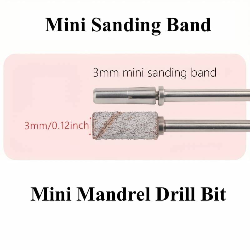 Mini Mandrel Drill Bit Set - High-Speed Steel Jewelry Making Tools for Beading, Wire Wrapping & DIY Crafts - Perfect for Jewelers, Hobbyists & Small Projects
