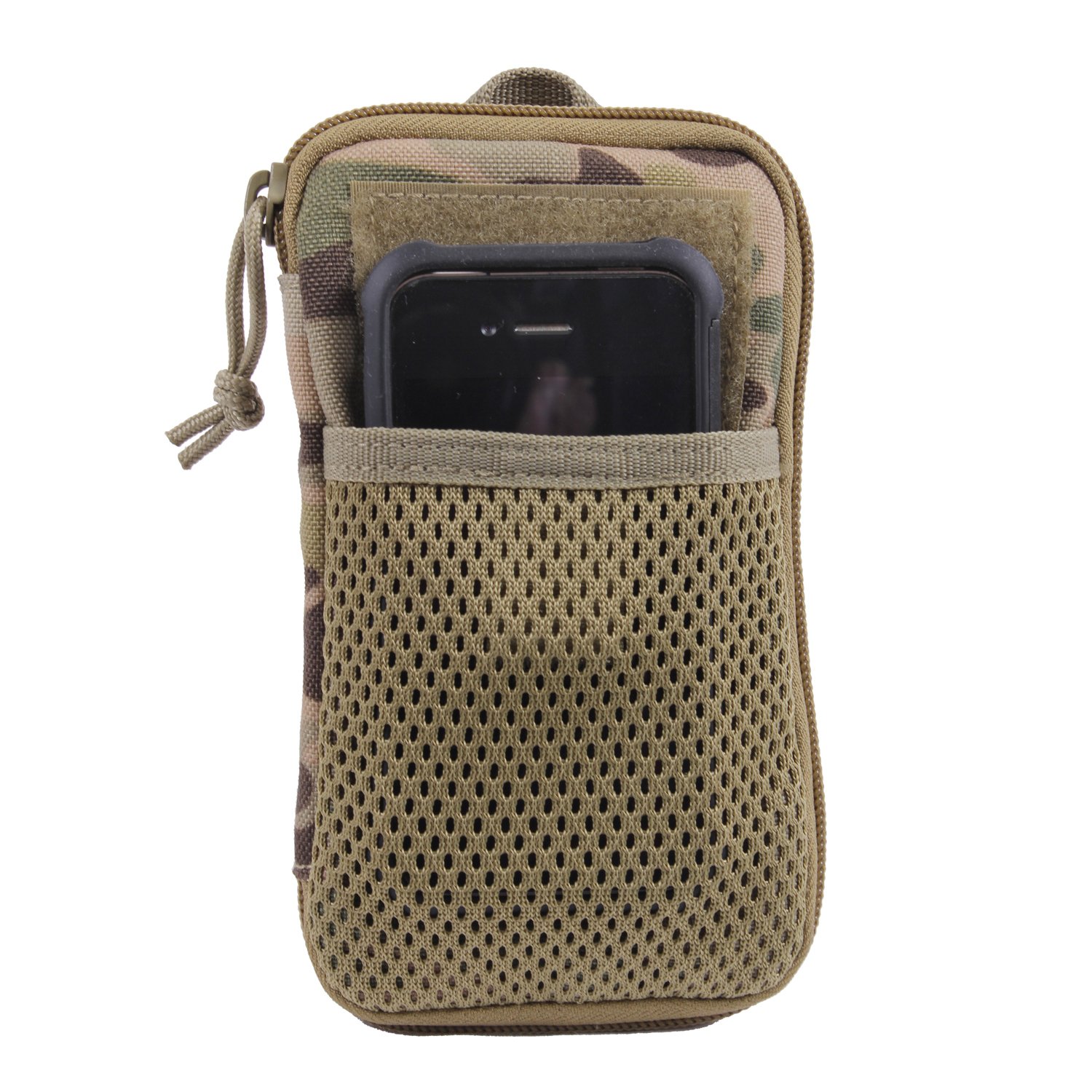 Rothco Tactical MOLLE EDC Wallet & Phone Pouch - Military Grade Organizer for Outdoor, Hiking, Camping & Everyday Carry (EDC) Accessories
