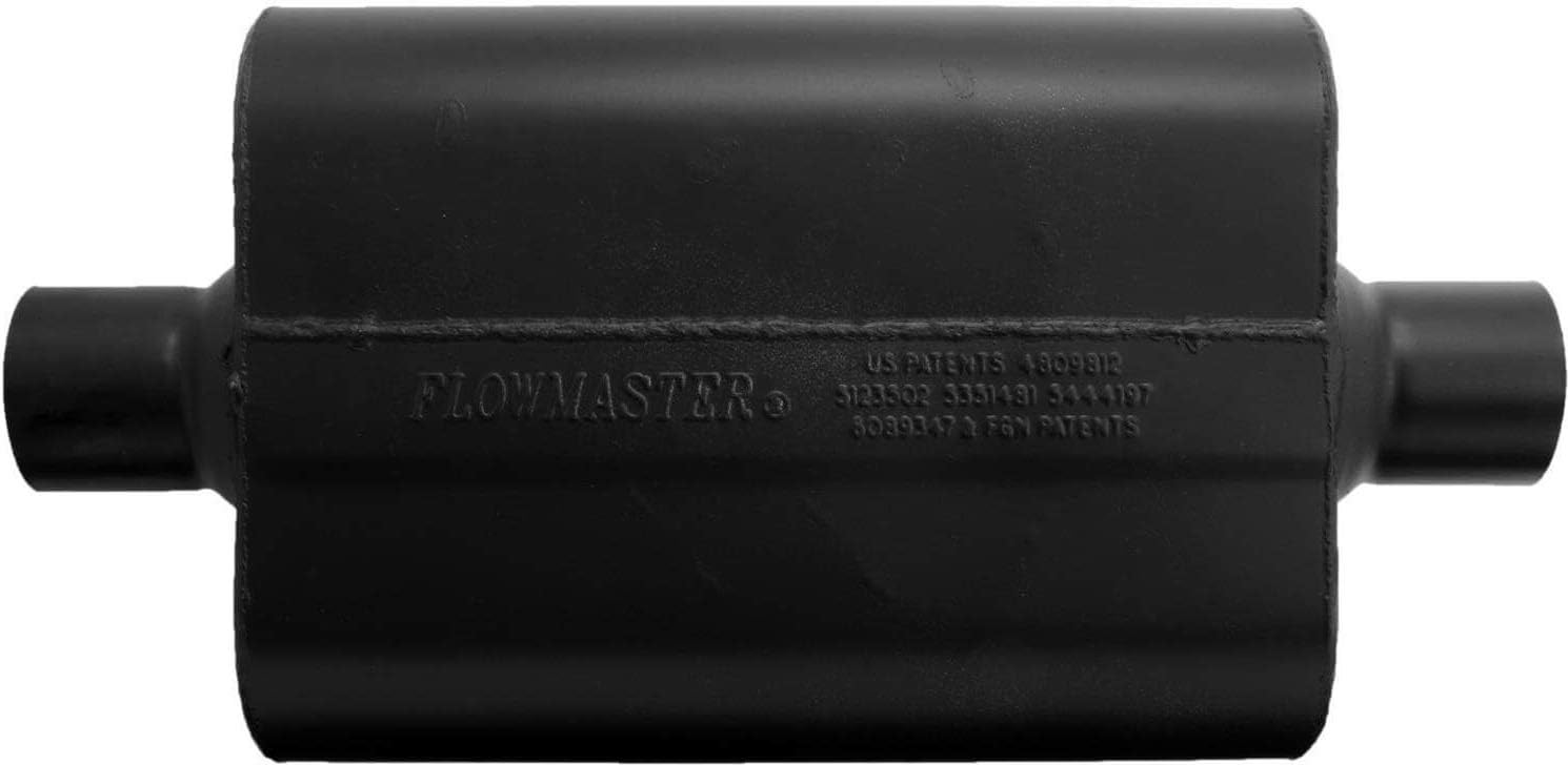 Flowmaster Super 44 Series Chambered Muffler - Black, 2.5