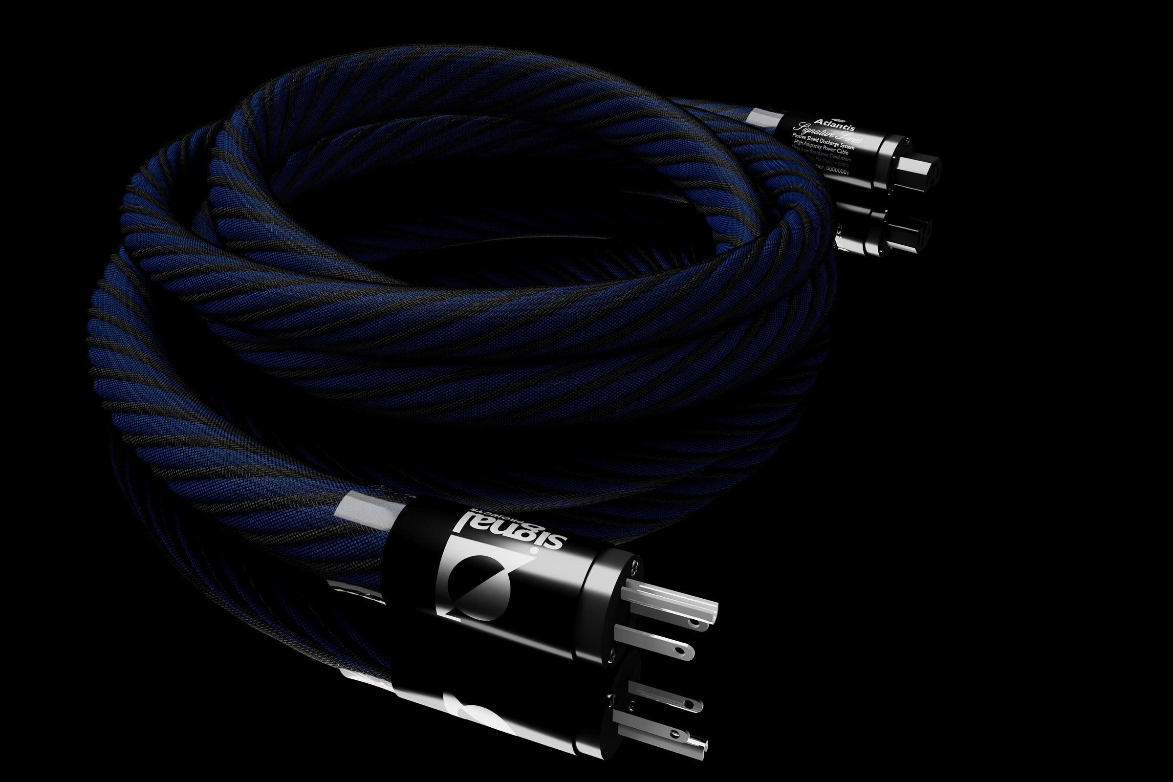 Signal Projects Atlantis Power Cable - High-Performance USB Charging Cord for Fast Charging | Durable & Tangle-Free Design | Perfect for Home, Office, and Travel Use