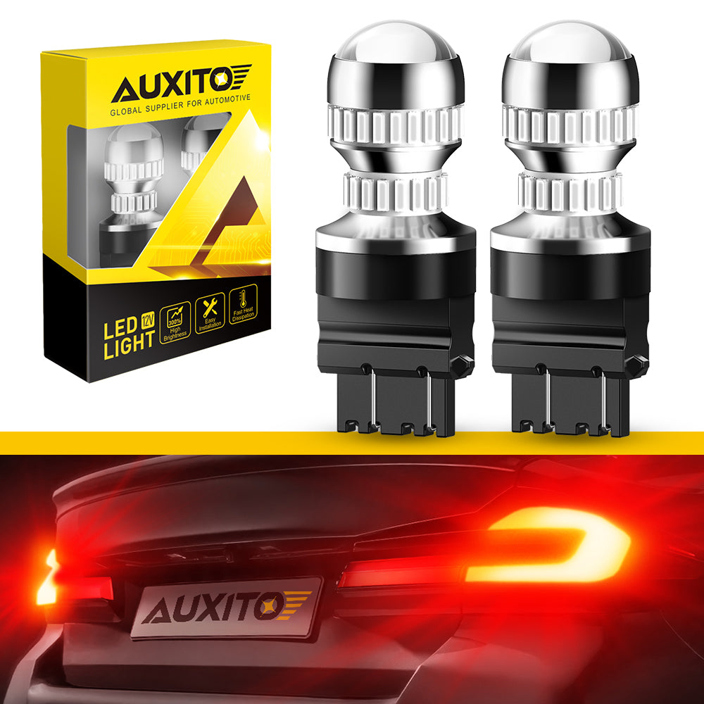 2000-2004 Toyota Tundra LED Rear Turn Signal Bulbs (3157) - Bright Amber Lights for Enhanced Safety & Visibility - Perfect for Night Driving & Bad Weather Conditions