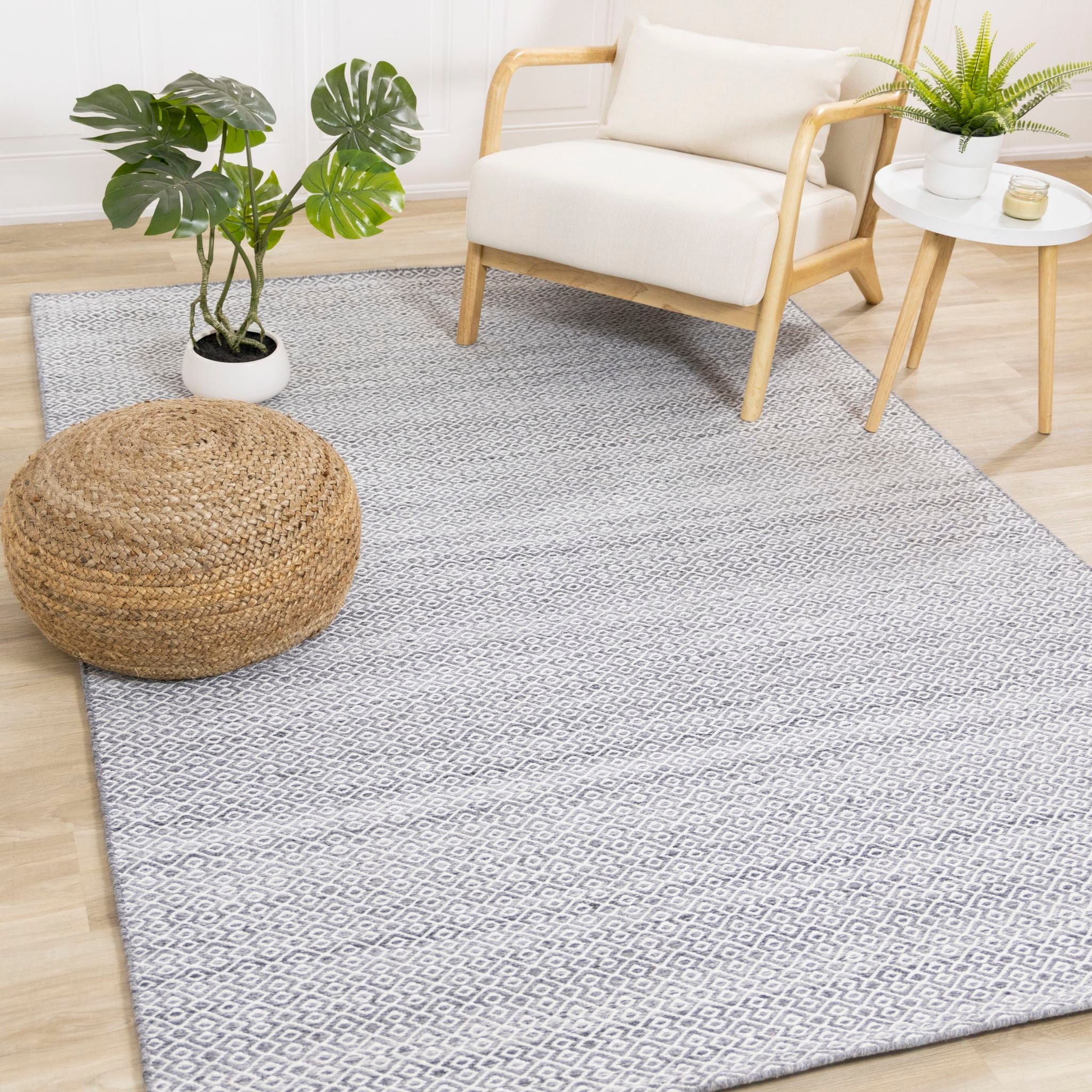 Aspen Area Rug 5x8 Feet - Soft Plush Shaggy Rug for Living Room, Bedroom - Non-Slip, Stain Resistant - Perfect for Cozy Home Decor & High Traffic Areas