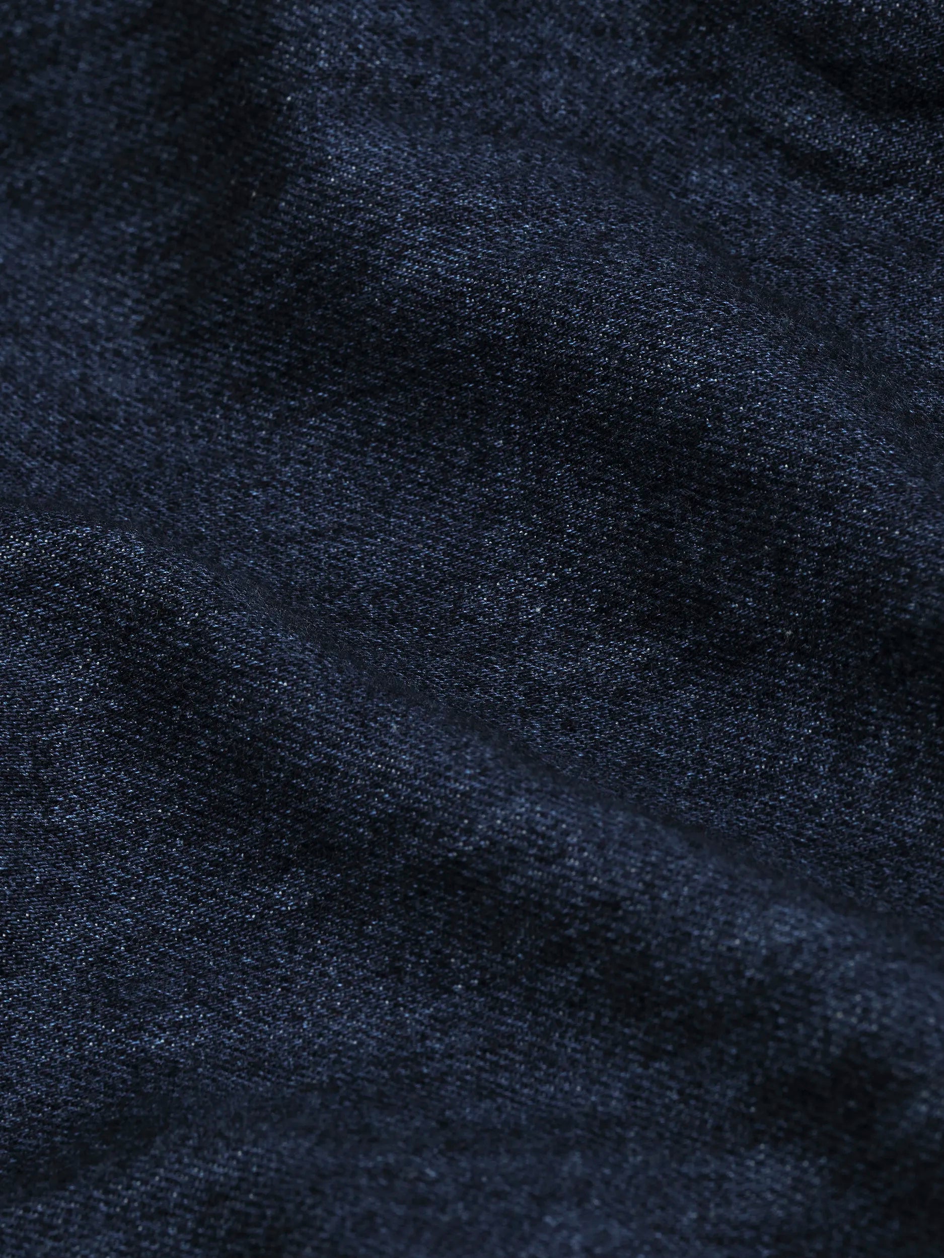 Men's Oversized Denim Shirt Jacket in Navy Blue - Casual Layering for Fall & Winter Outfits