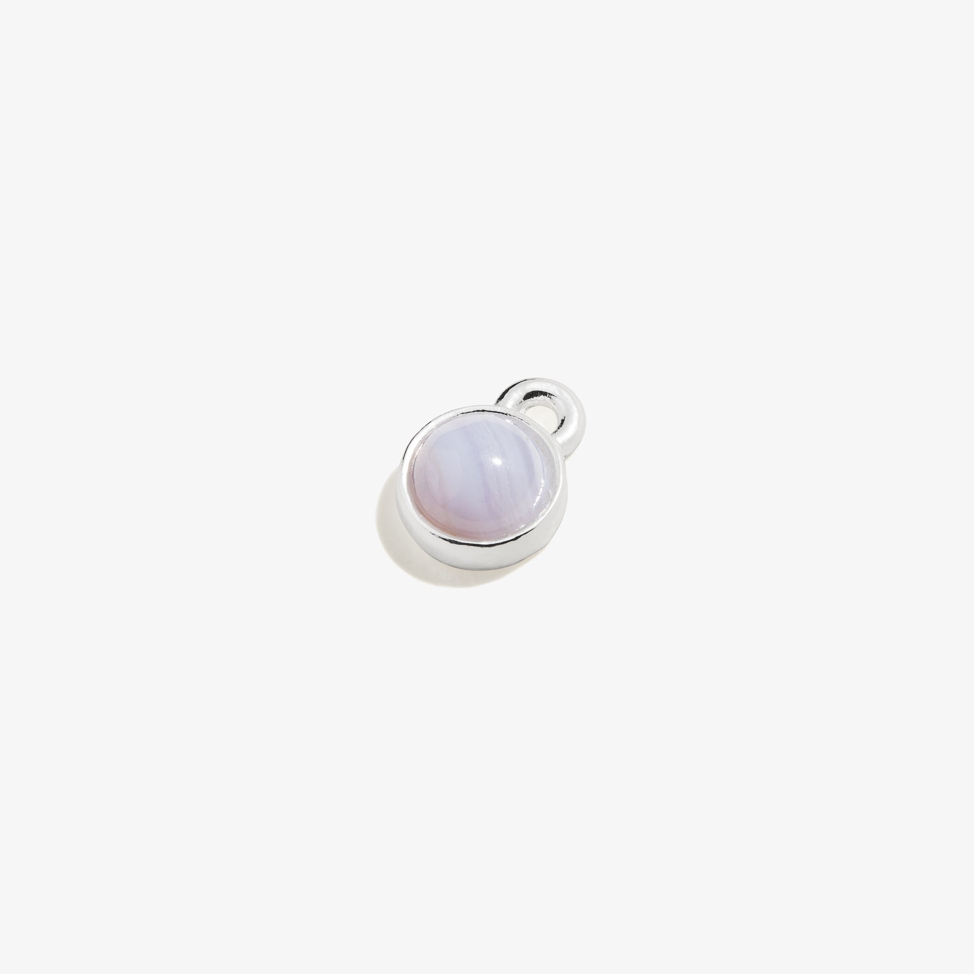 Blue Lace Agate Hoop Earrings - Natural Stone Dangle Earrings for Women - Boho Chic Jewelry for Everyday Wear & Special Occasions