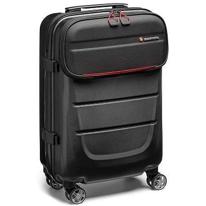 Manfrotto Pro Light Reloader Spin 55 Rolling Camera Bag - Professional DSLR & Mirrorless Camera Case with Wheels for Travel & Photography Studio Use