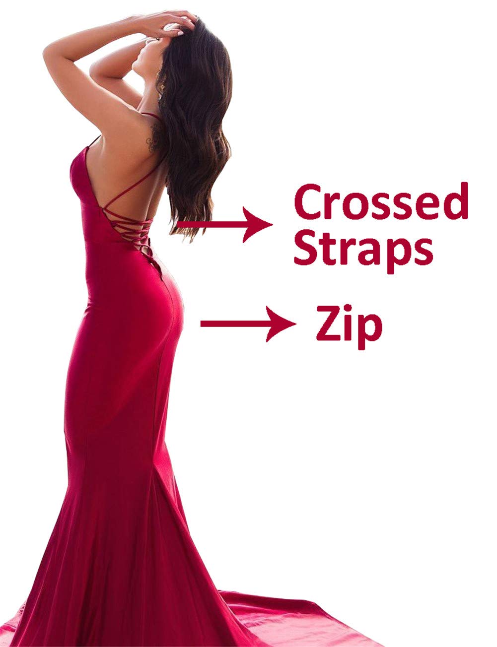 Elegant Lime Green Mermaid Evening Gown with Sweep Train & V-Neck – Perfect for Formal Parties, Prom, and Special Occasions