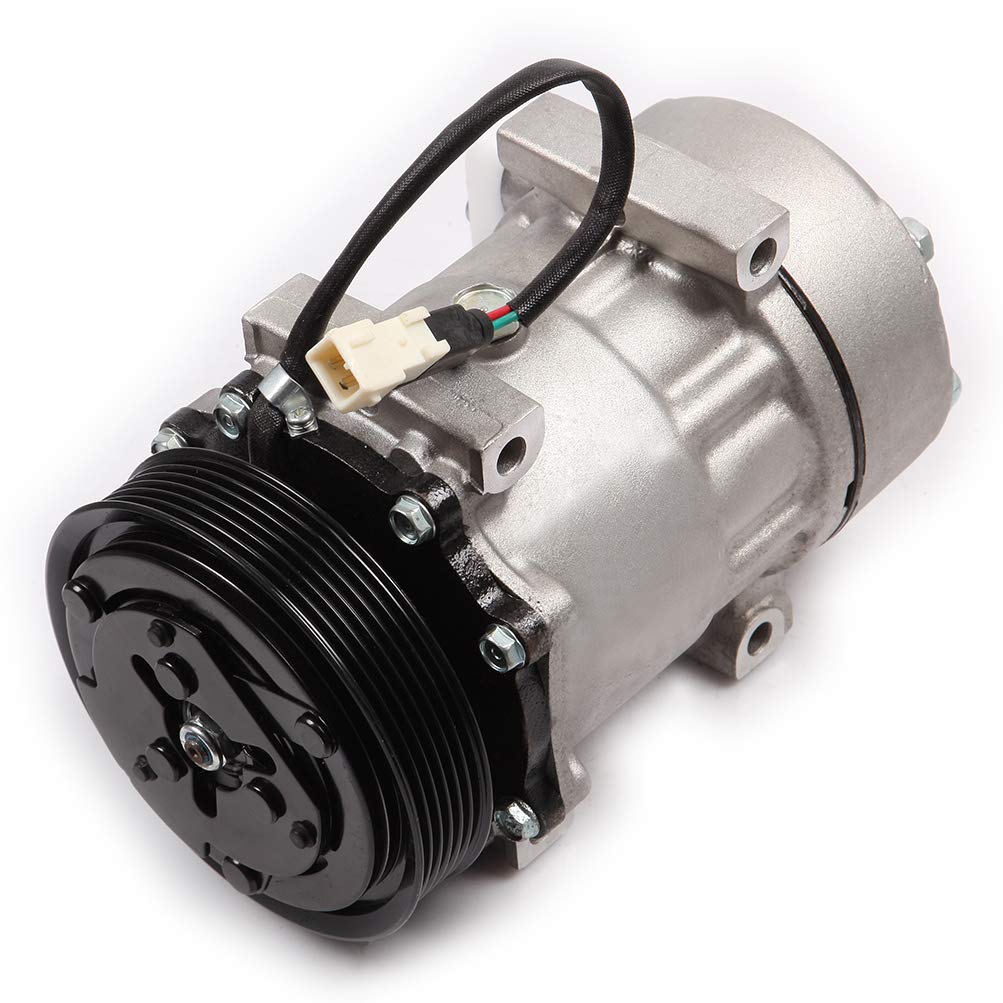 Air Conditioning Compressor Clutch Replacement for Jeep Wrangler 1997-1998 & Dodge Dakota 1996-2002 - Compatible with CO 4691C AC Compressor - Perfect for Summer Cooling and A/C System Repair