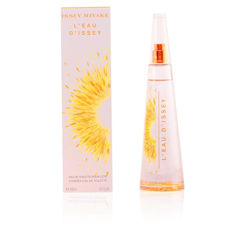 Issey Miyake L'Eau D'Issey Summer Eau De Toilette Spray 100ml (2016 Limited Edition) - Refreshing Floral Fragrance for Women, Perfect for Summer Days & Special Occasions