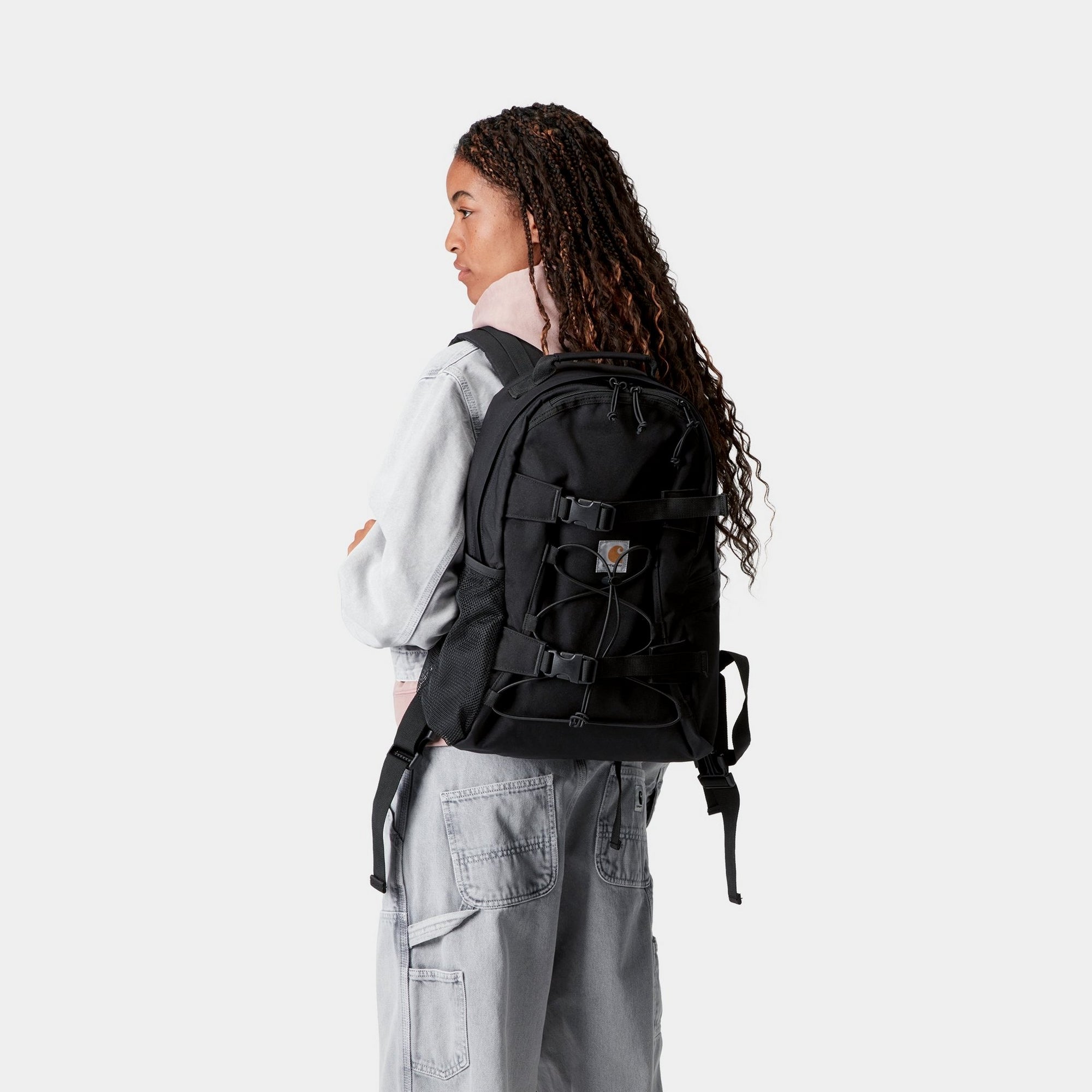 Kickflip Backpack - Durable Waterproof School & Travel Backpack for Men & Women | Perfect for College, Commuting & Outdoor Adventures | Black