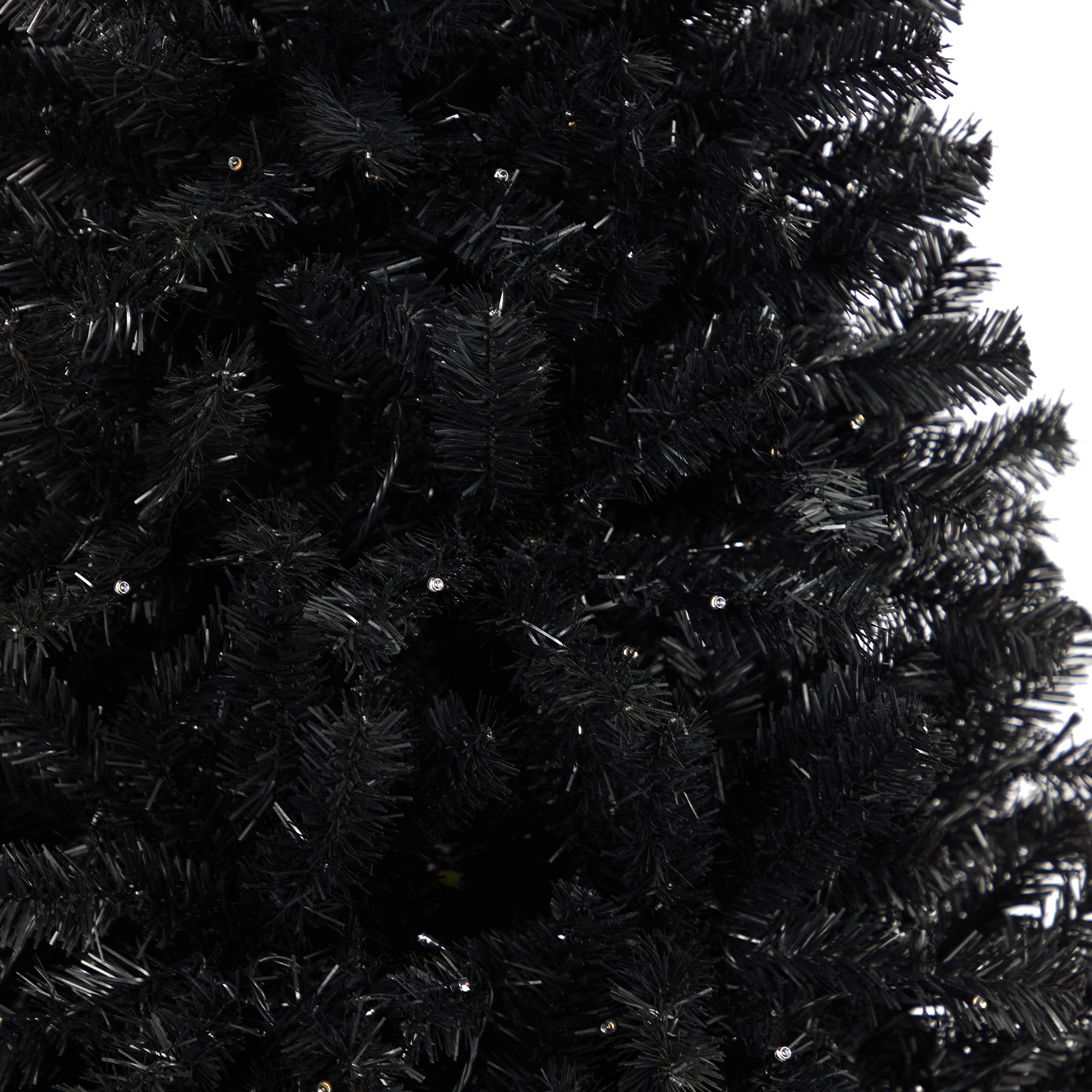 Nearly Natural 6ft Pre-Lit Artificial Christmas Tree with 400 Clear LED Lights & 1036 Tips - Perfect for Home, Office & Holiday Decorations