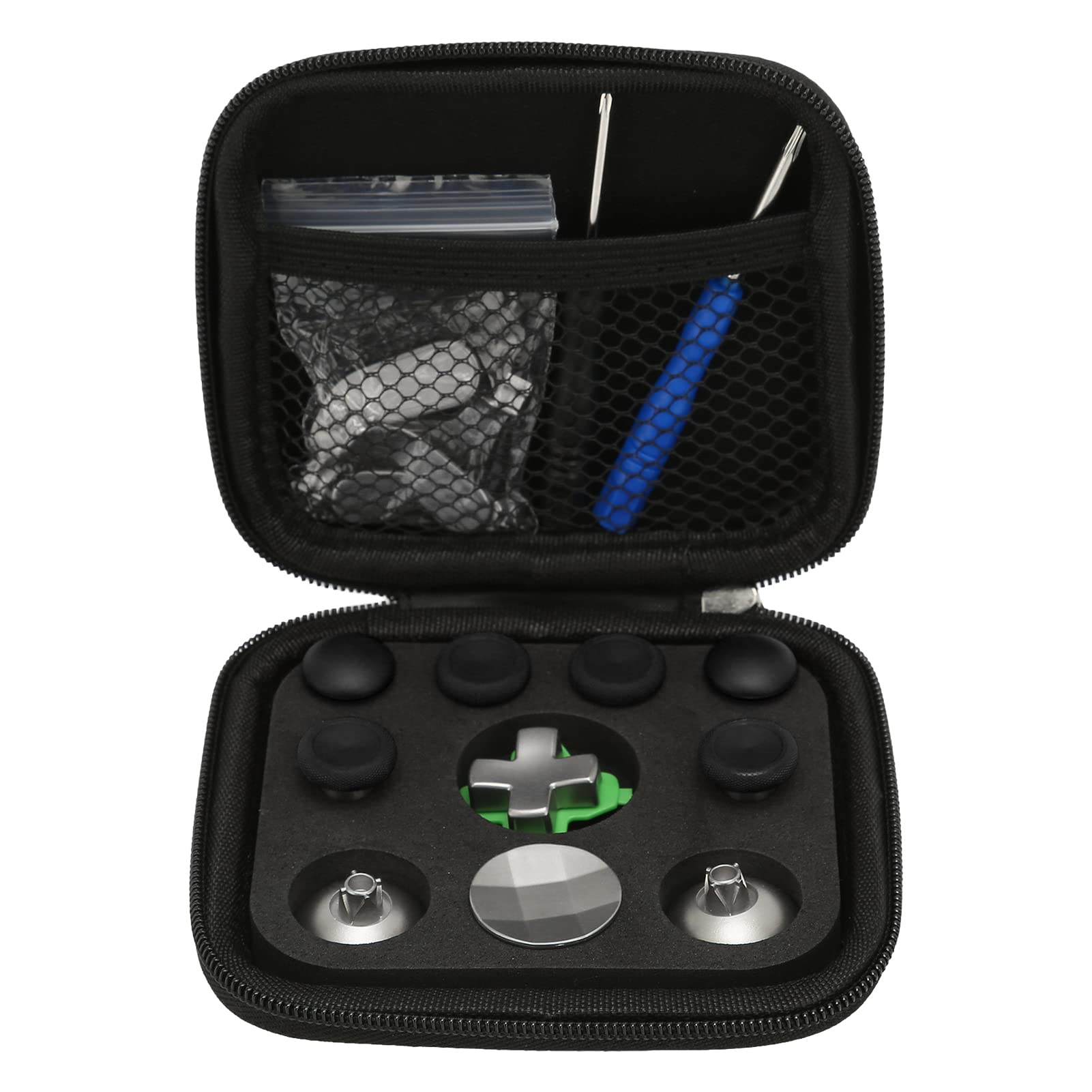 Metal Key Paddle Set for Gaming Controller - Reduce Fatigue for Long Sessions (Black)