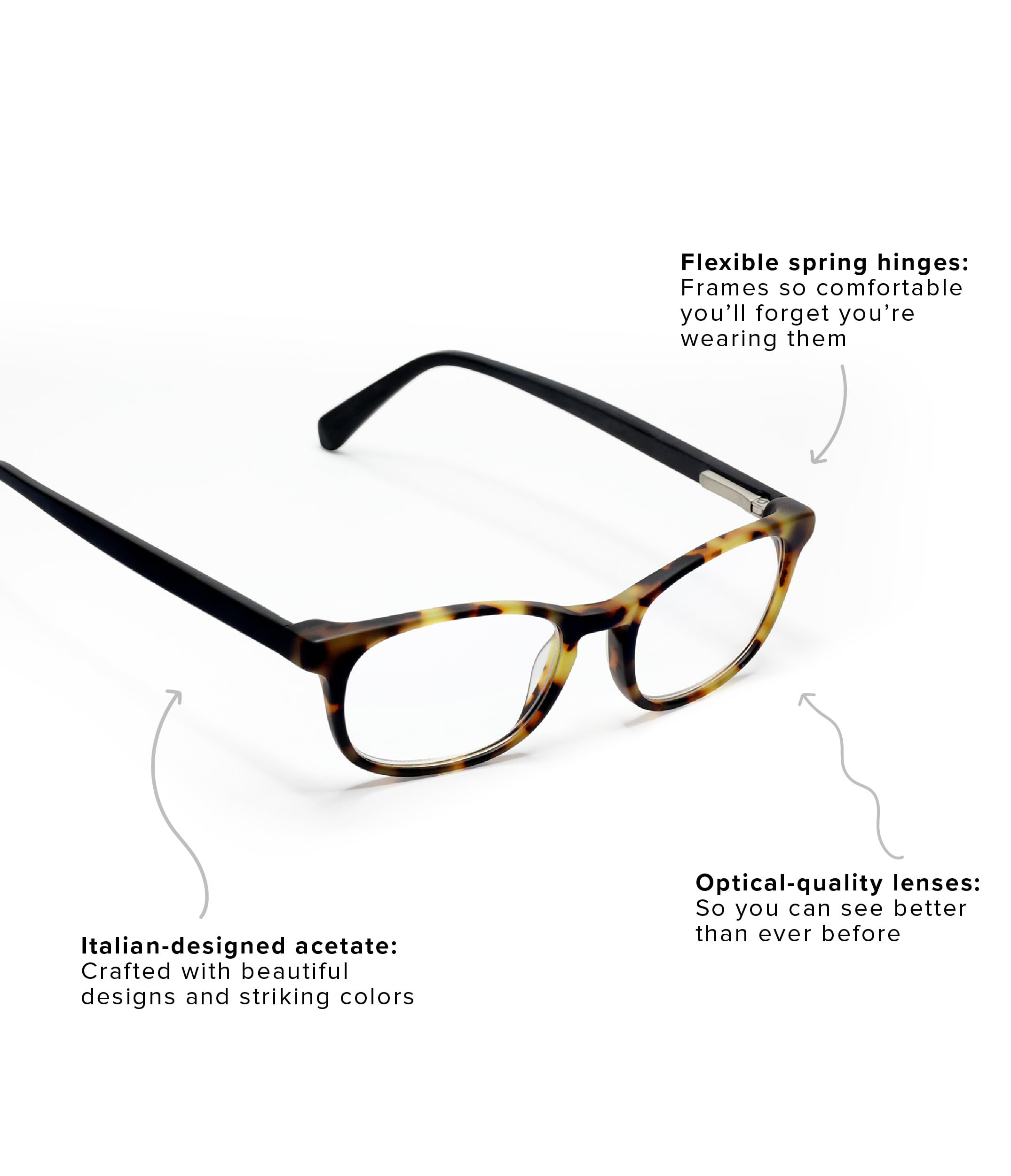 eyebobs On Board Premium Blue Light Blocking Reading Glasses for Women & Men - Anti Eye Strain Computer Glasses with Matte Black Frame - Ideal for Office Work, Gaming & Screen Time