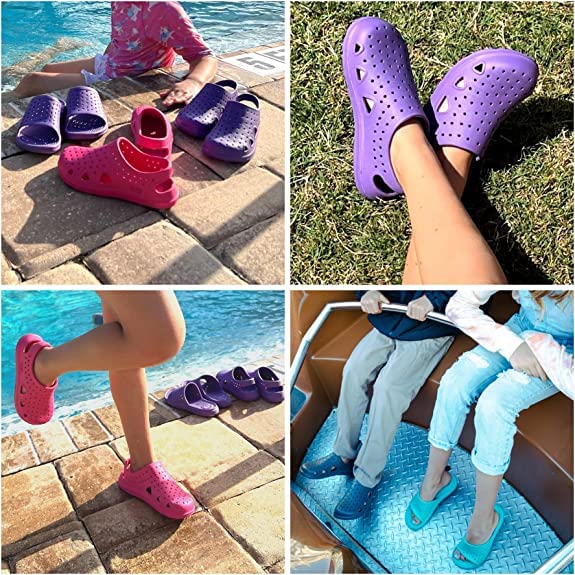 Unisex Kids Water Shoes - Totes Everywear Splash & Play Clogs for Beach, Pool, and Outdoor Activities