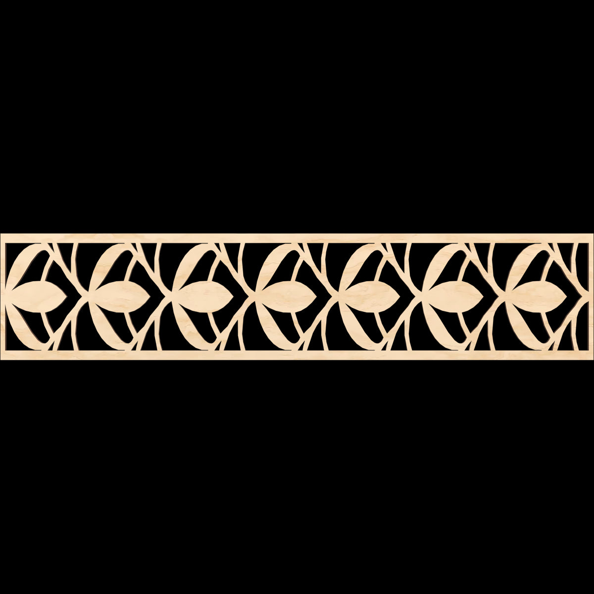 Salem Fretwork Moulding - Decorative Wood Trim for Home Interior & Furniture Design | Perfect for DIY Projects, Wall Accents, and Cabinet Embellishments