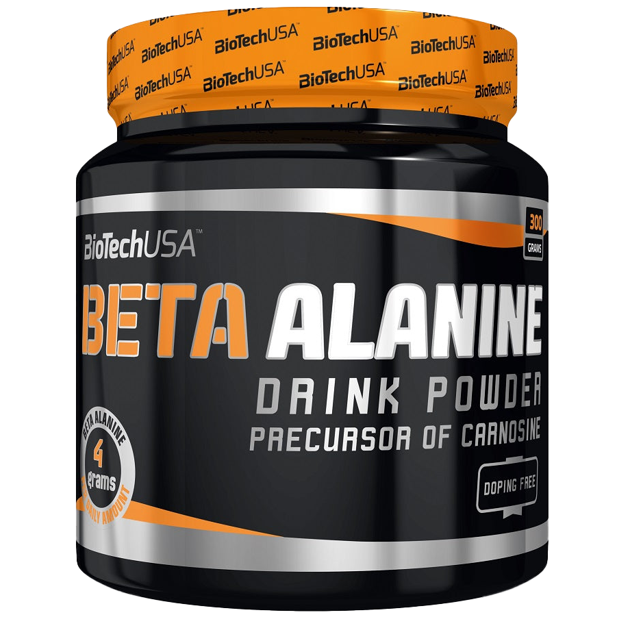 BioTechUSA Beta Alanine Powder 300g - Premium Workout Supplement for Muscle Endurance & Performance | Ideal for Athletes & Fitness Enthusiasts
