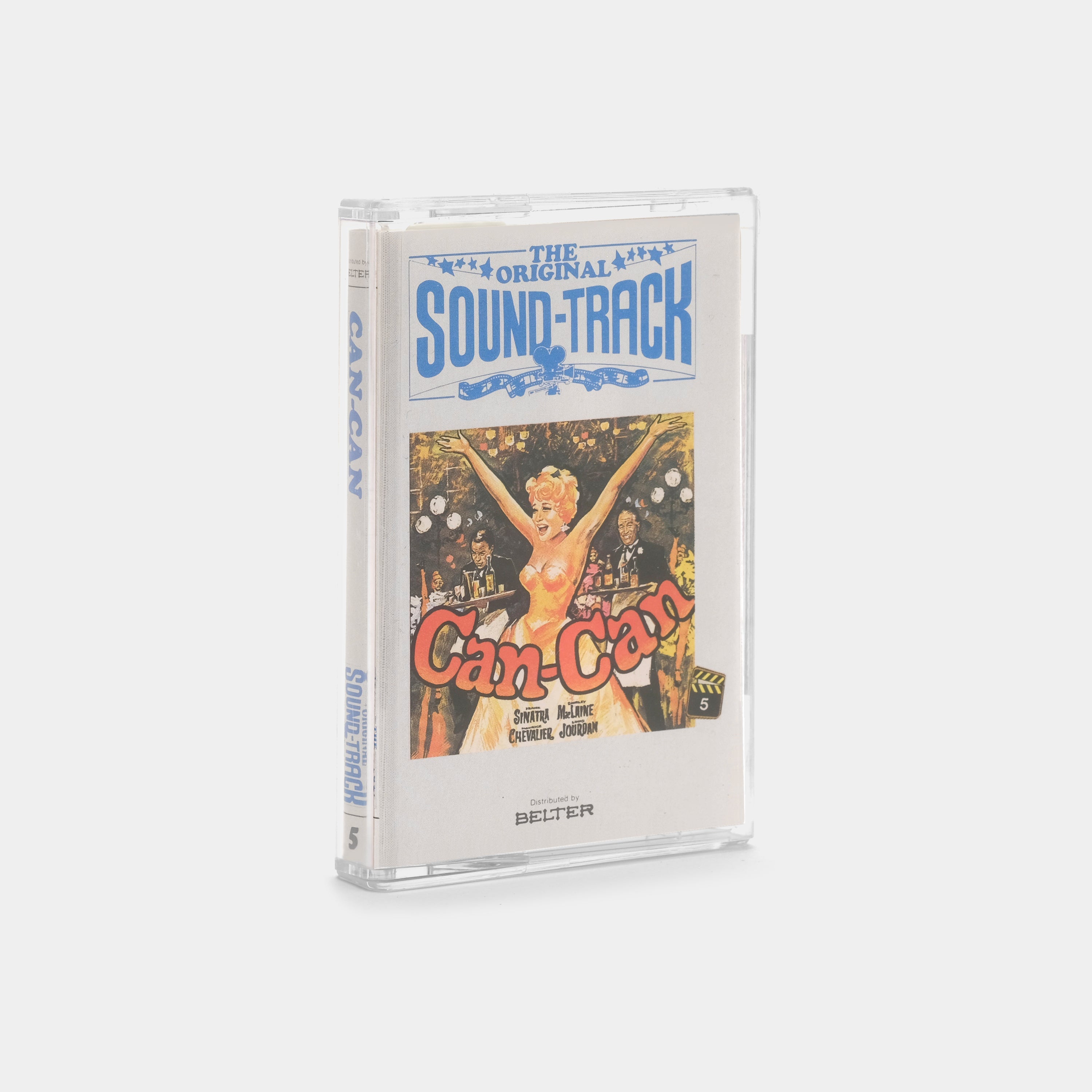 The Original Soundtrack of Can Can - Retro Cassette Tape for Vintage Music Lovers | Perfect for Collectors, Nostalgic Gifts & Vinyl Enthusiasts