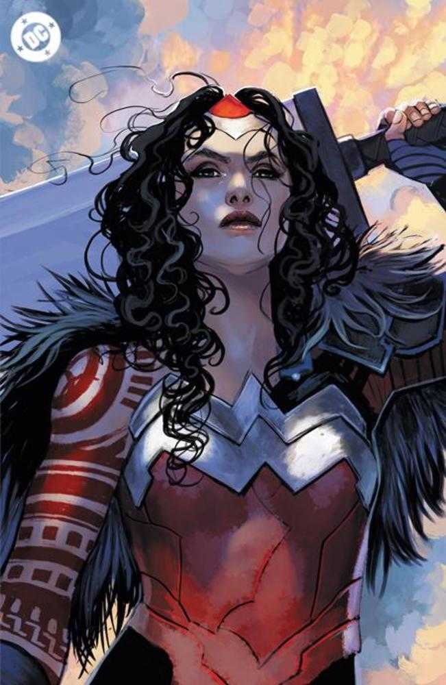 Absolute Wonder Woman #2 Cover E 1 in 50 Stephanie Hans Virgin Card Stock Variant - Rare Collectible Comic Book for DC Fans, Superhero Enthusiasts & Comic Collectors - Perfect for Display, Gifting & Investment