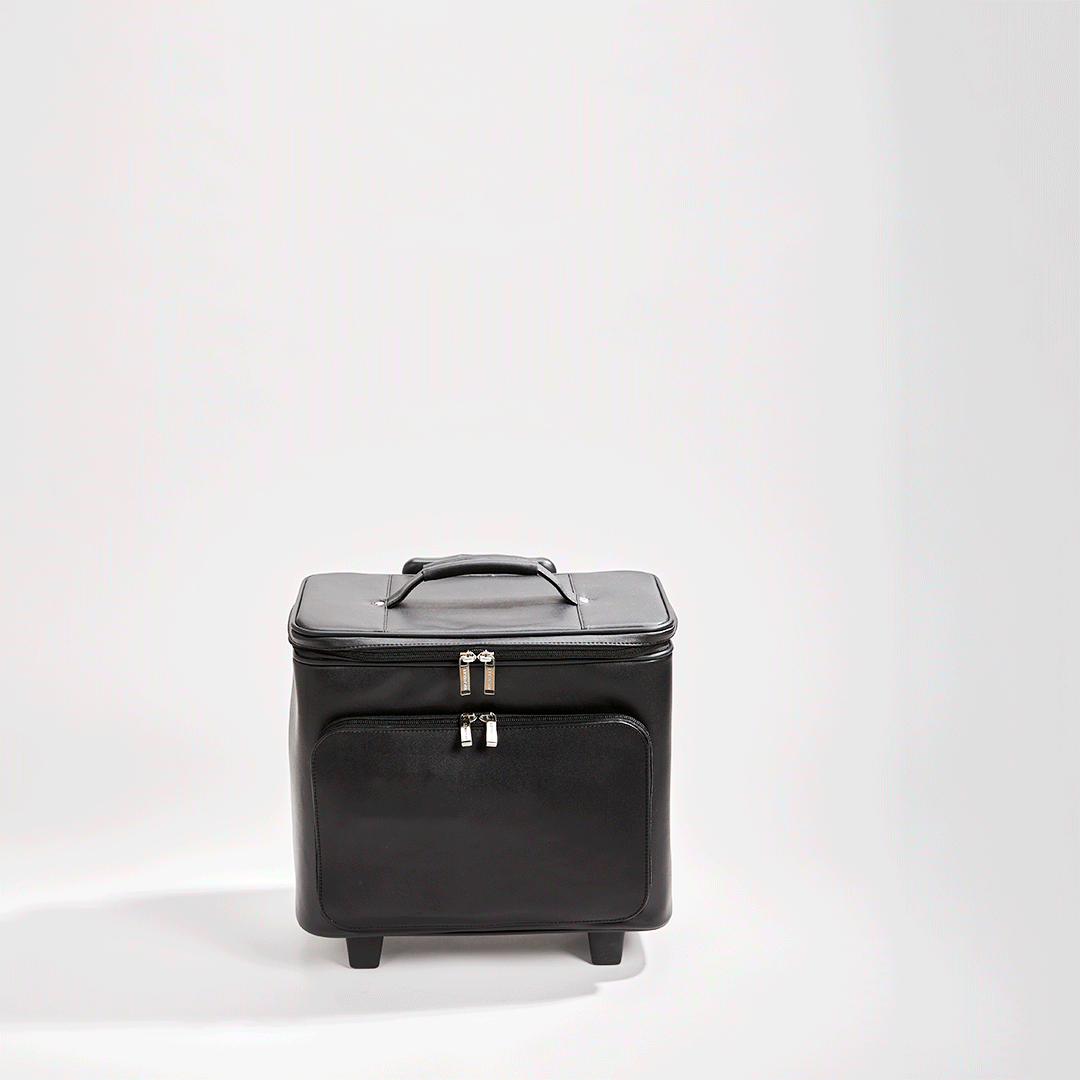 LevTex Rolling File Tote - Portable Expandable File Organizer with Wheels for Office, School & Home Documents Storage | Perfect for Teachers, Students & Professionals