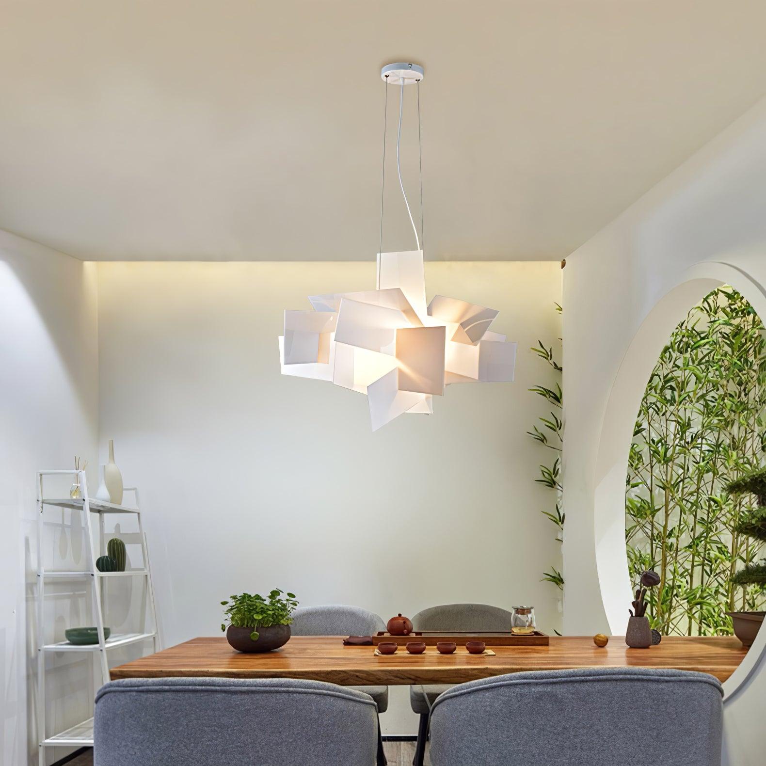 Modern Big Bang Pendant Light Fixture - Industrial Style Ceiling Hanging Lamp for Dining Room, Kitchen Island & Living Room Decor