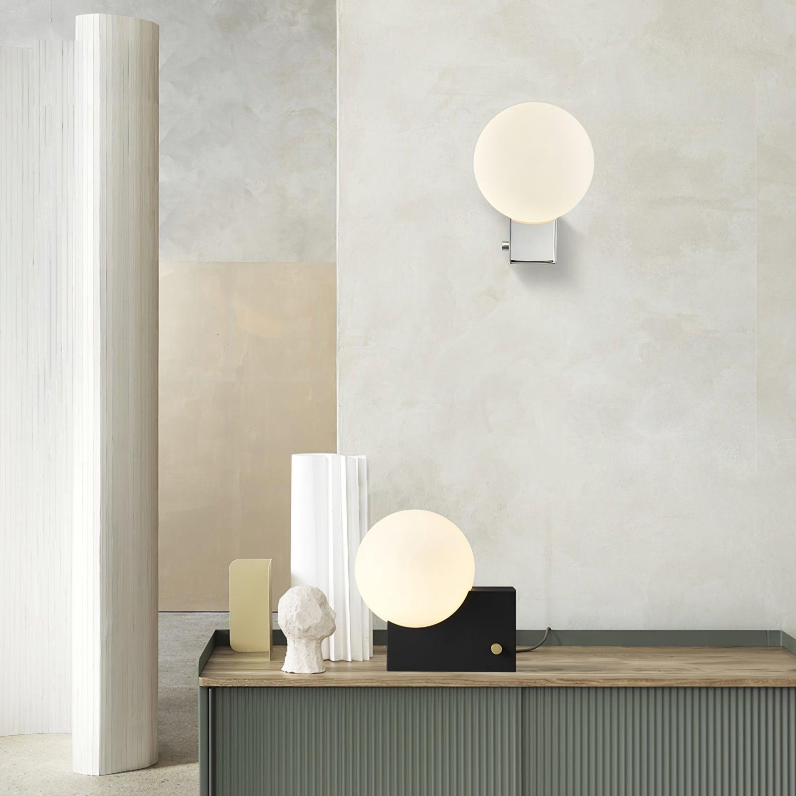 Modern LED Fusion Table Lamp - Adjustable Brightness for Bedroom, Living Room & Office - Stylish Nightstand & Desk Lighting for Home Decor