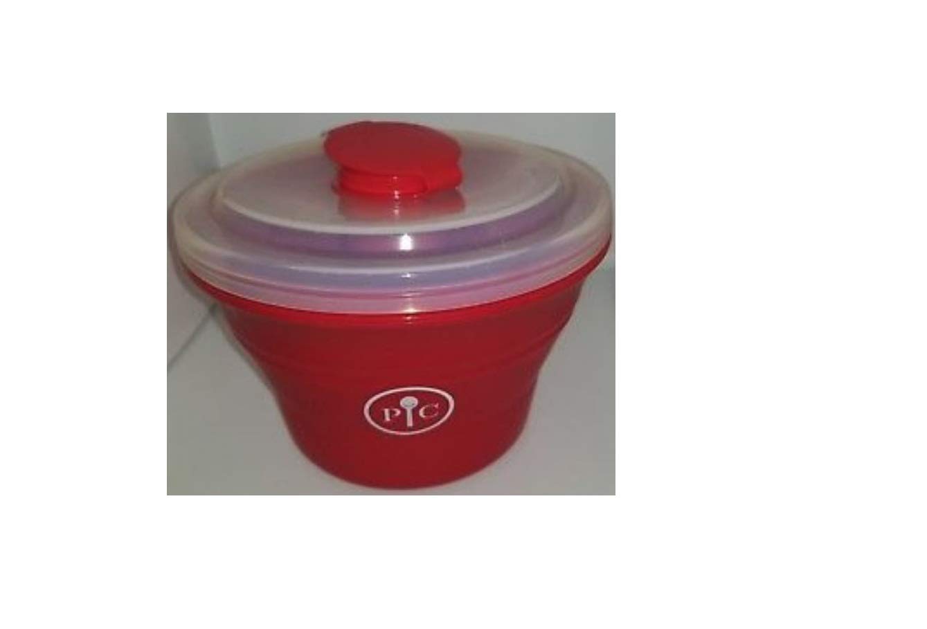 Pampered Chef Microwave Popcorn Popper - BPA-Free Silicone Popcorn Maker for Quick & Healthy Snacks - Perfect for Movie Nights, Parties & Family Snack Time