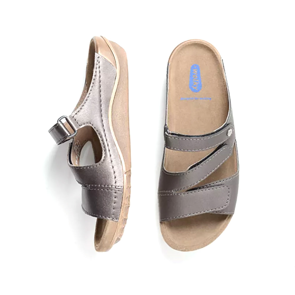 Jasper Sandals for Women - Comfortable Summer Beach Slides with Arch Support | Perfect for Walking, Travel, and Outdoor Activities