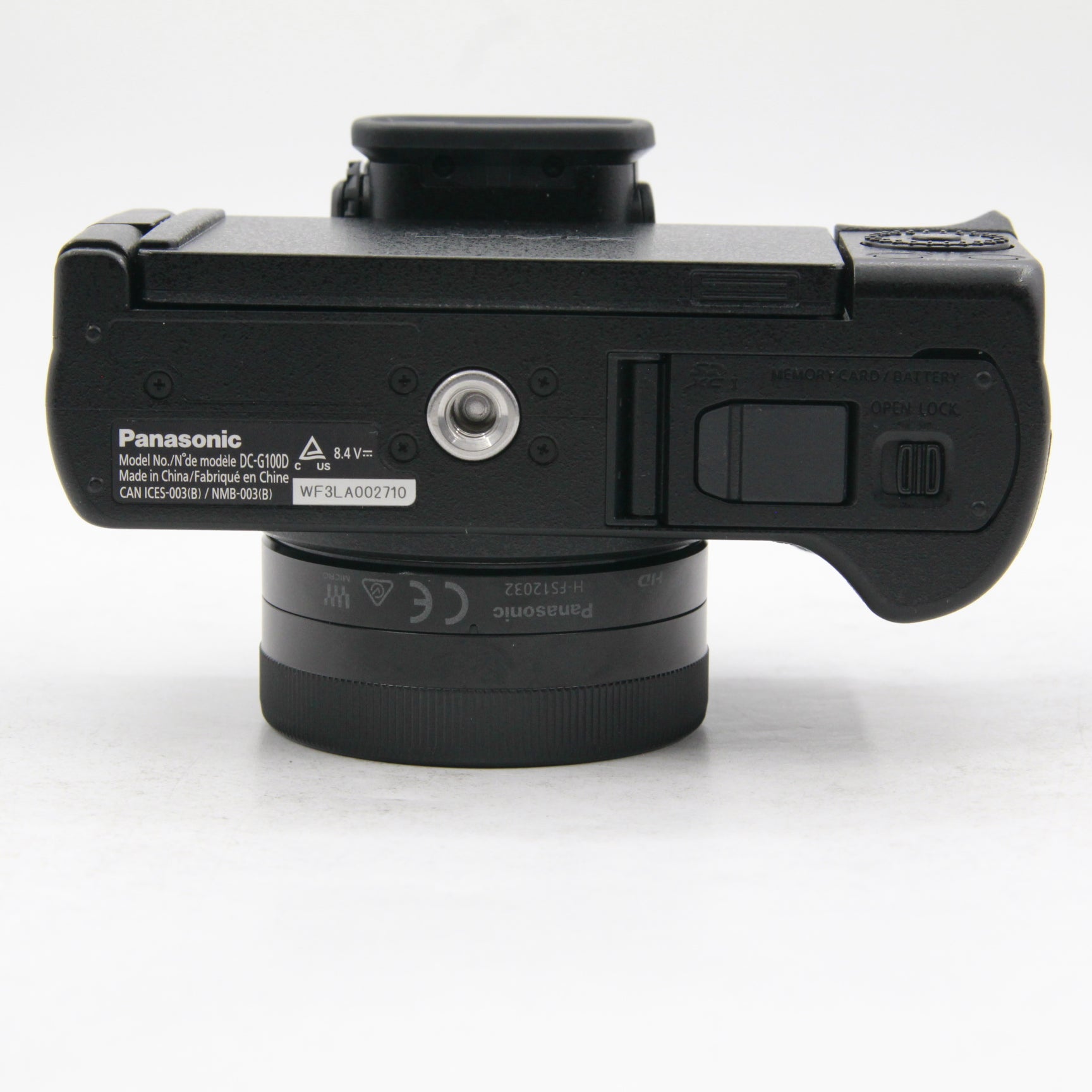 Open Box Excellent Condition Panasonic Lumix G100D Mirrorless Camera with 12-32mm Lens - Perfect for Vlogging, Travel Photography & Content Creation