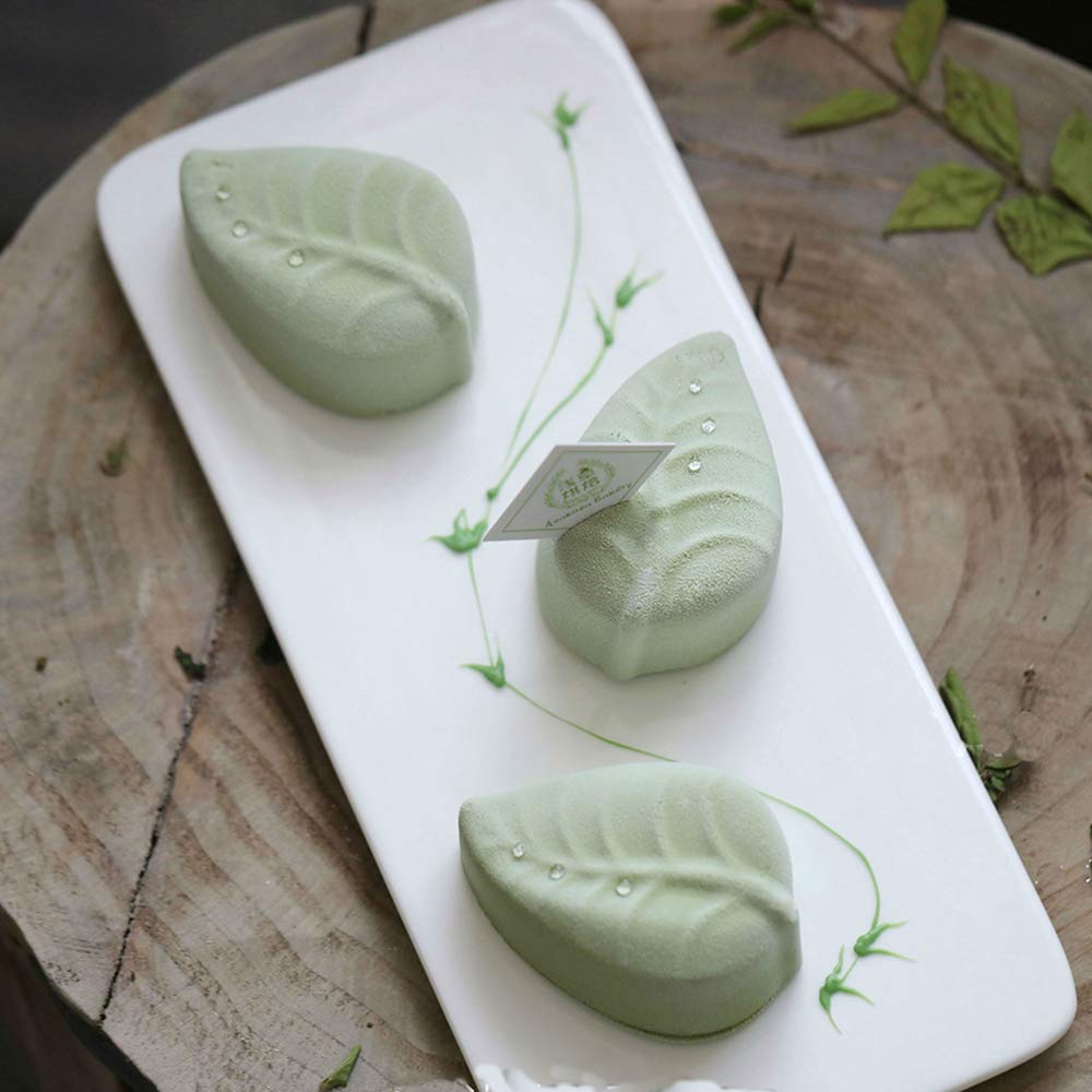 EchoDone 6-Cavity Tree Leaves Silicone Mold for DIY Soap, Candle, Lotion Bars & Cake Decorating - Reusable Baking & Craft Supplies for Homemade Gifts, Bath Bombs & Dessert Making