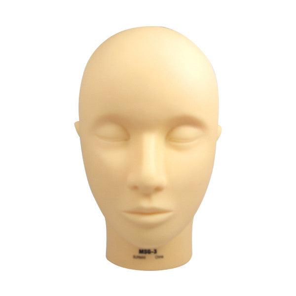 Professional Makeup Practice Head for Cosmetology Training - Camera Ready & Realistic Skin Texture - Ideal for Makeup Artists, Students & Beauty Enthusiasts - Perfect for Practice, Photography & Salon Display