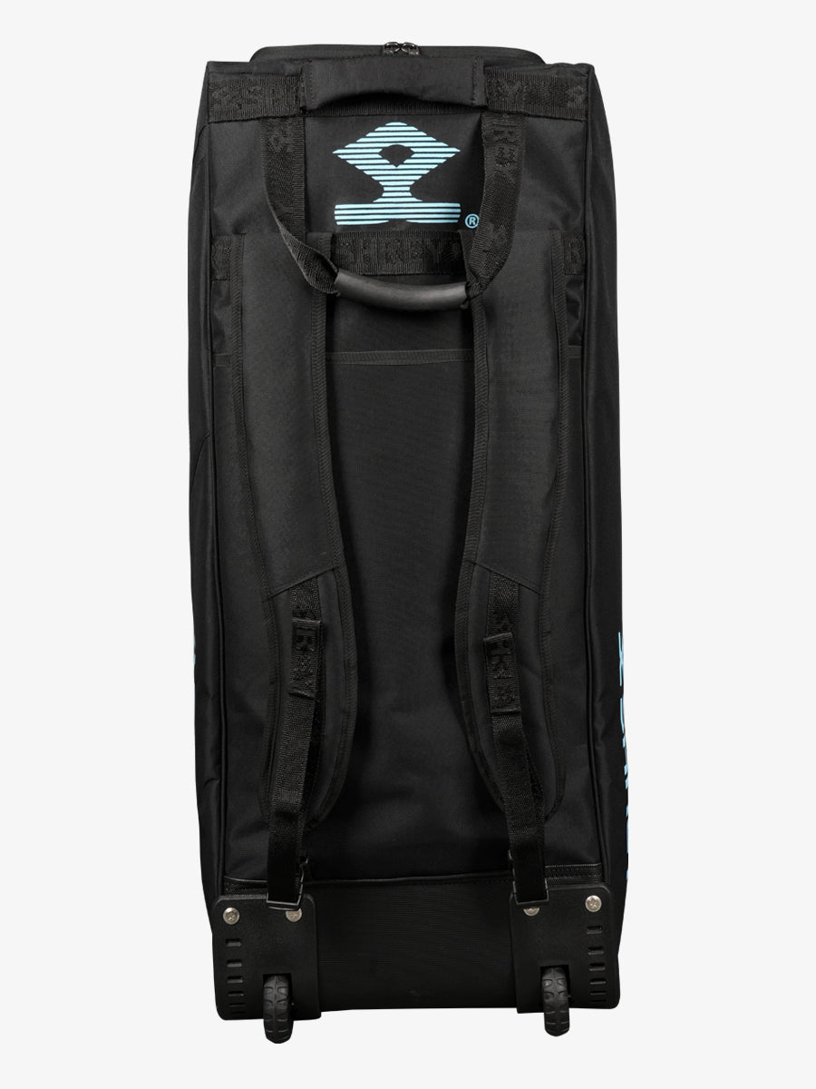 Shrey Star Duffle 2.0 Cricket Bag - Premium Black & Blue Sports Duffel for Cricket Players | Perfect for Practice, Matches & Travel