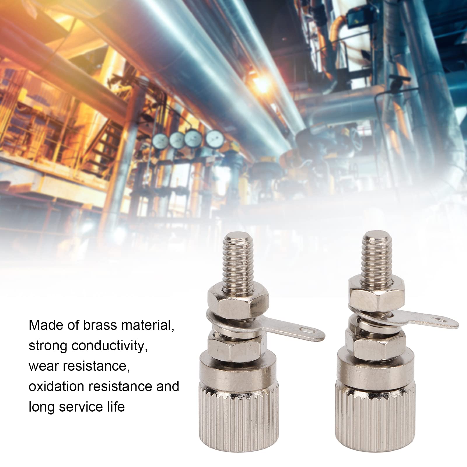 20A Conduction Rated Current Terminal Post - Durable & Practical for Electronic & Industrial Equipment - Ideal for Power Distribution & Circuit Connections