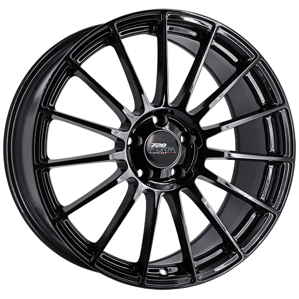 720Form FF5 Gloss Black 19x8.5 +35 5x114.3mm 73.1mm Wheel - High Performance Alloy Rims for Cars, SUVs & Trucks - Perfect for Street Racing, Off-Roading & Custom Builds