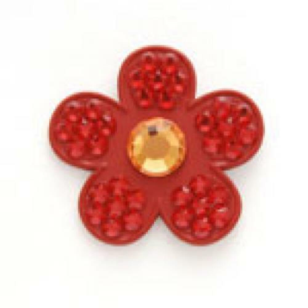 ReadyGOLF Bonjoc Golf Ball Marker & Hat Clip - Rose Flower Design for Golf Accessories | Perfect for Golf Tournaments, Practice Sessions & Gifts