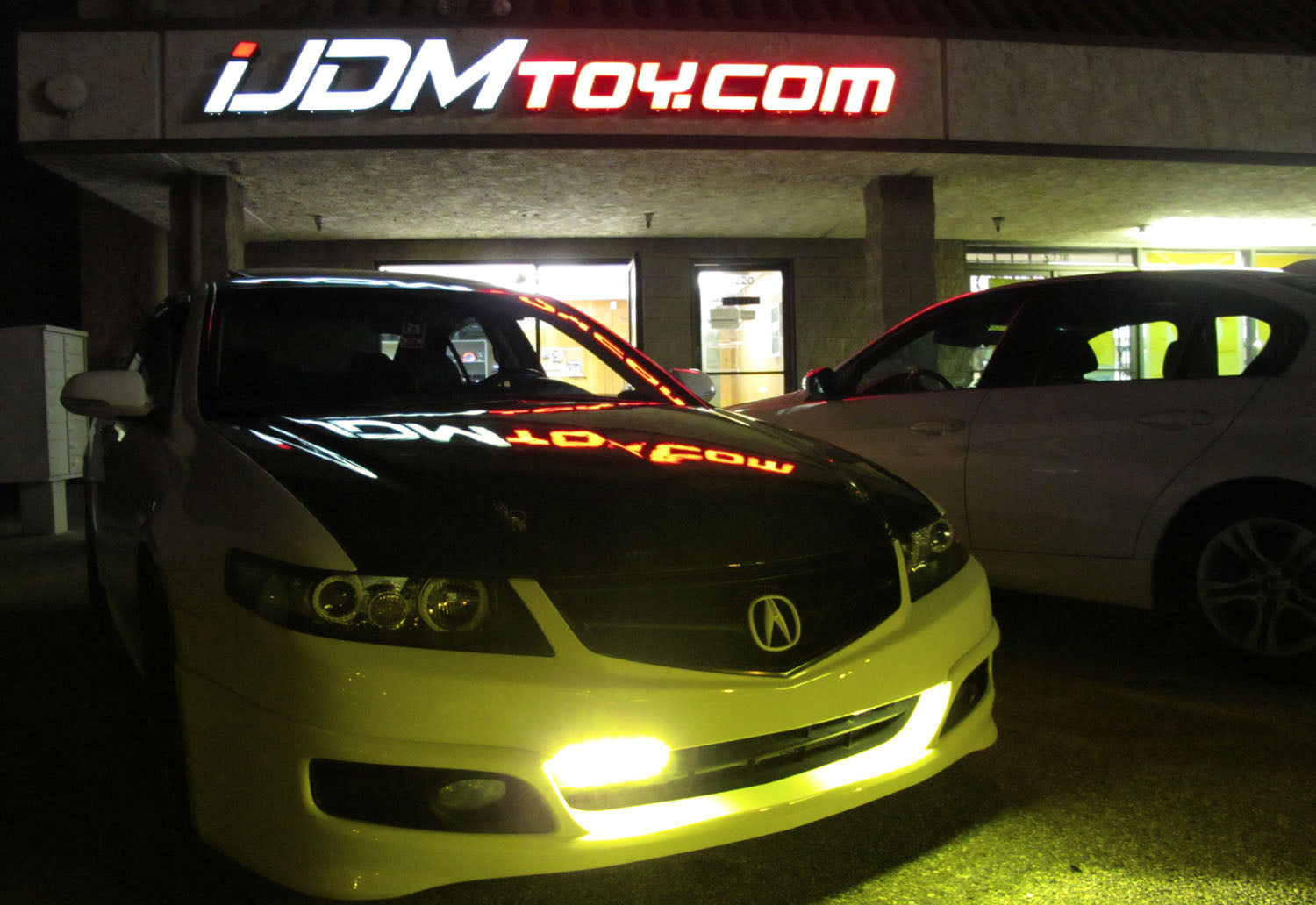 18W Yellow CREE LED Daytime Running Lights Kit with Relay Wire Harness - Compatible with Cars & SUVs | Enhanced Visibility for Daytime Driving Safety