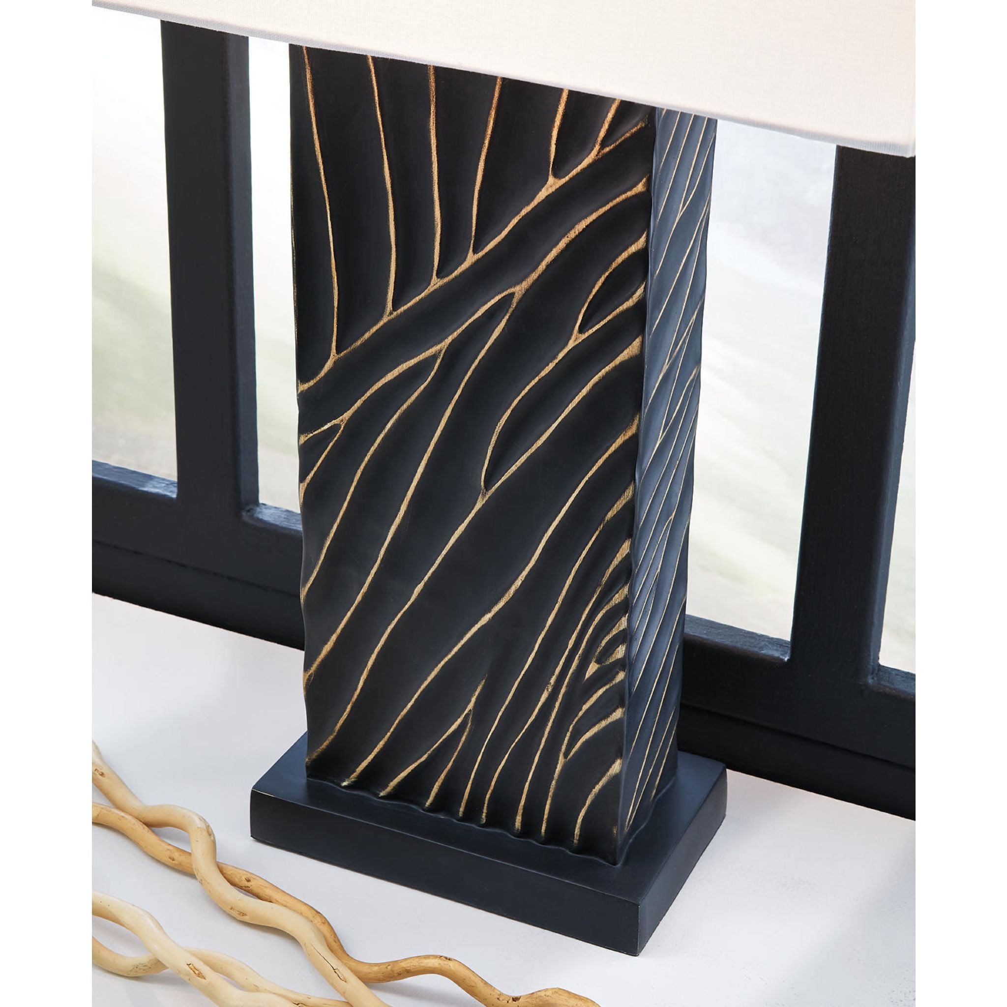 Bartlen Table Lamp - Modern LED Desk Light with Adjustable Brightness, 34.00