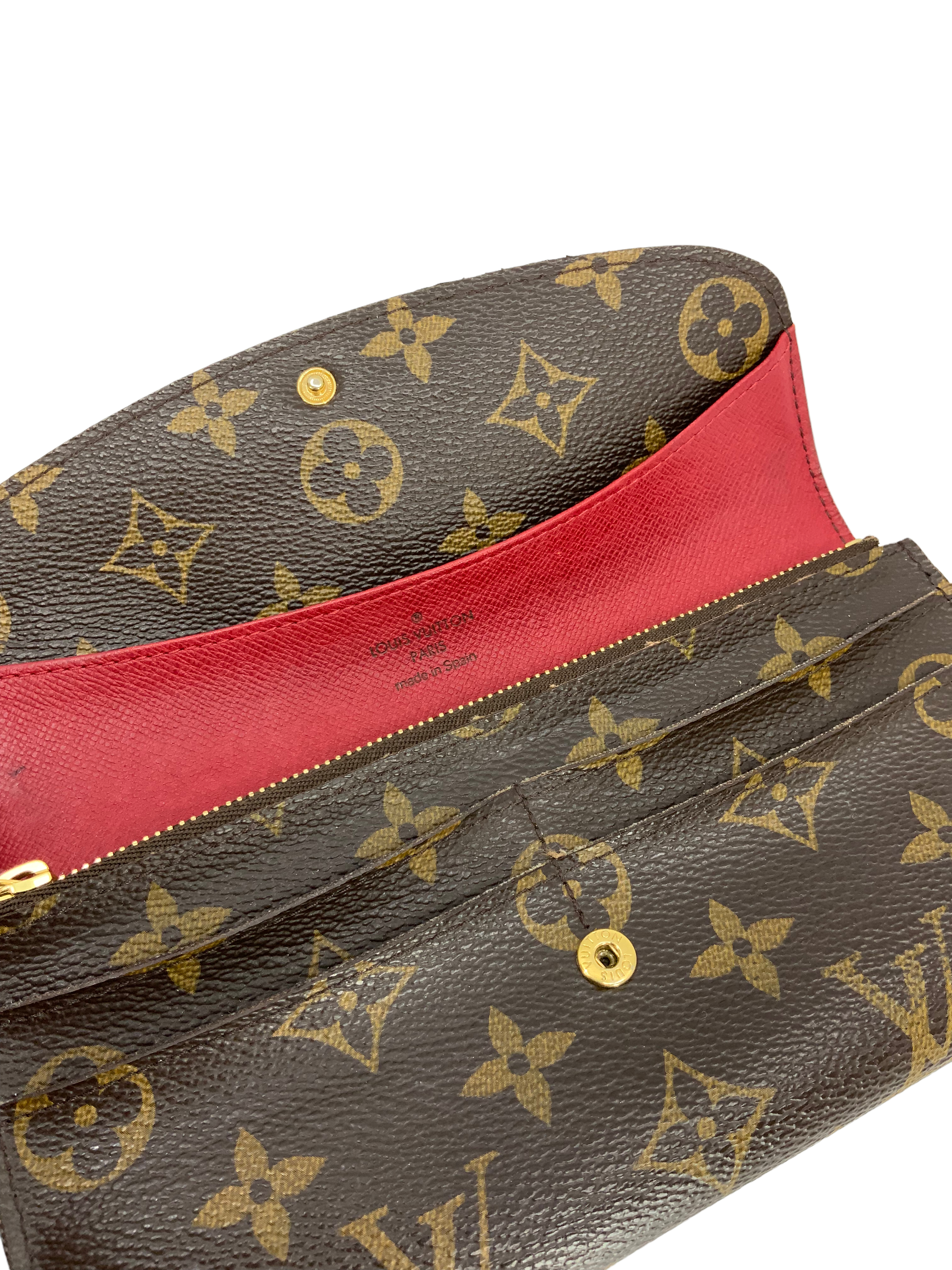 Authentic Louis Vuitton Monogram Canvas Josephine Long Wallet for Women - Luxury Bifold Zip Around Wallet with 8 Credit Card Slots - Perfect for Everyday Use, Travel & Business Meetings