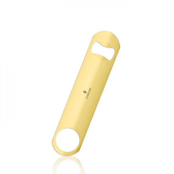 Stainless Steel Bronze Colored Bottle Opener - Perfect for Bars, Parties, and Home Use