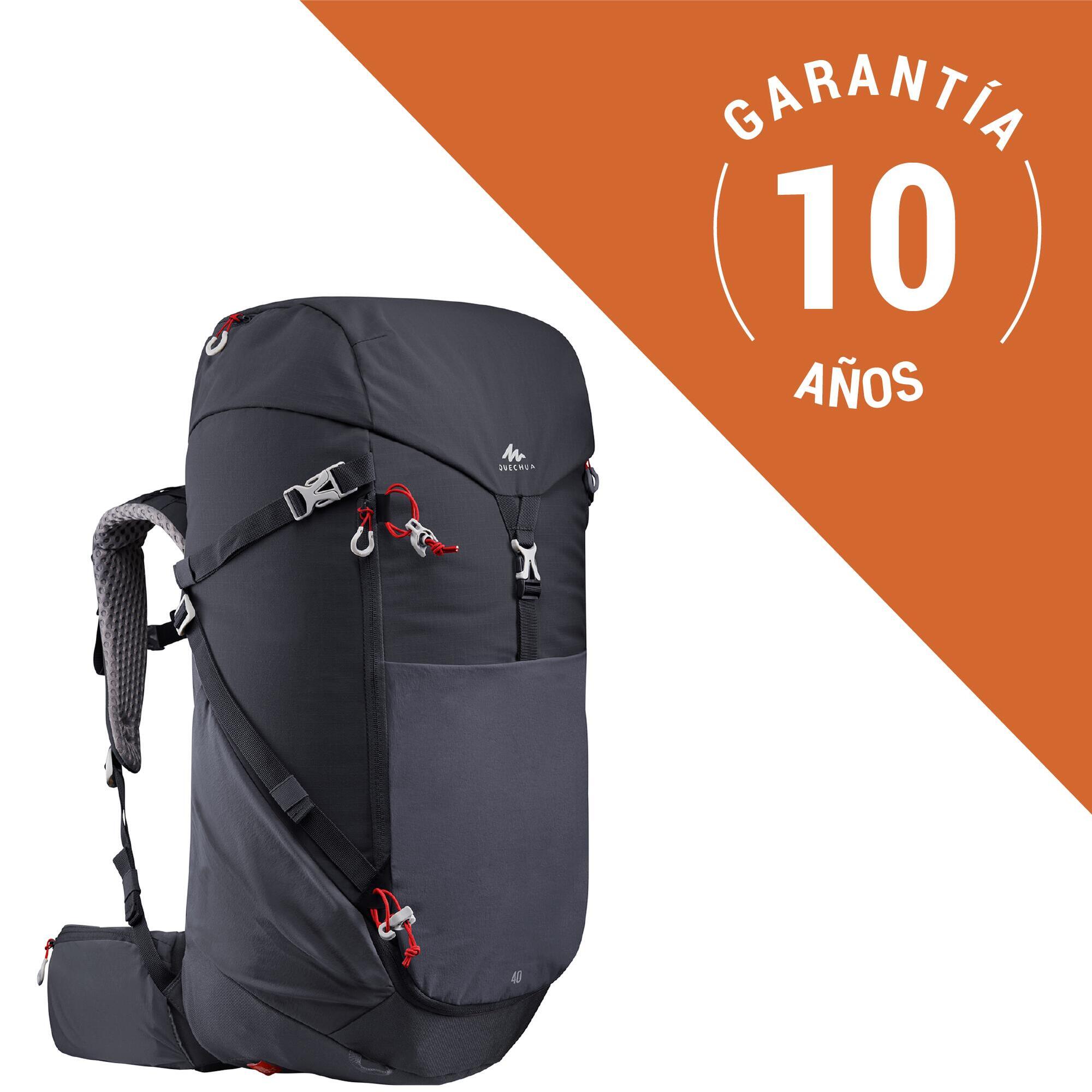Quechua MH500 40L Hiking Backpack - Lightweight Waterproof Outdoor Backpack for Men & Women - Perfect for Trekking, Camping & Travel Adventures