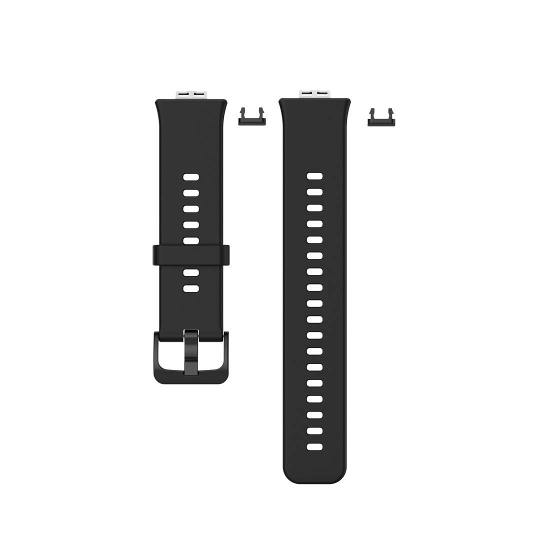 Premium Adjustable Silicone Sports Watch Band Replacement - Compatible with Huawei Watch Fit Smartwatch | Perfect for Running, Gym Workouts & Daily Wear