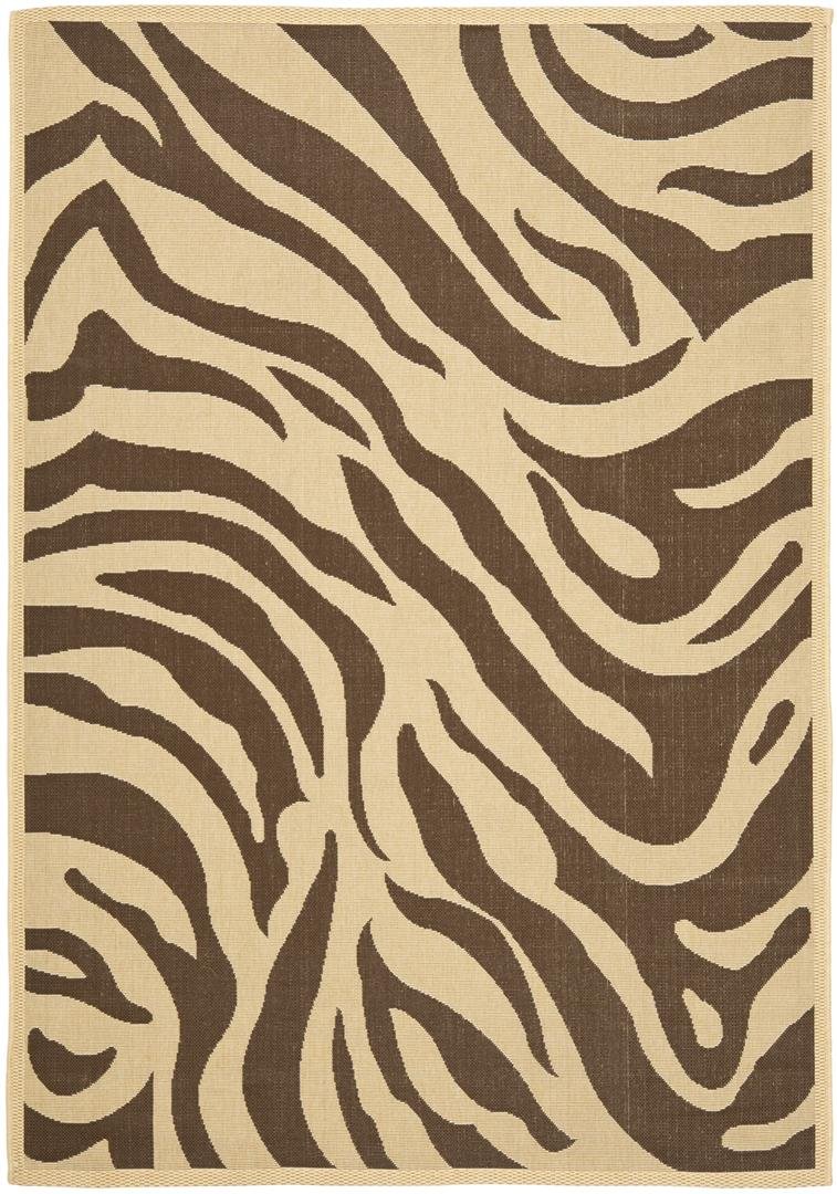 SAFAVIEH Courtyard Collection CY6858 Indoor/Outdoor Rug - Non-Shedding, Easy to Clean, 6'6